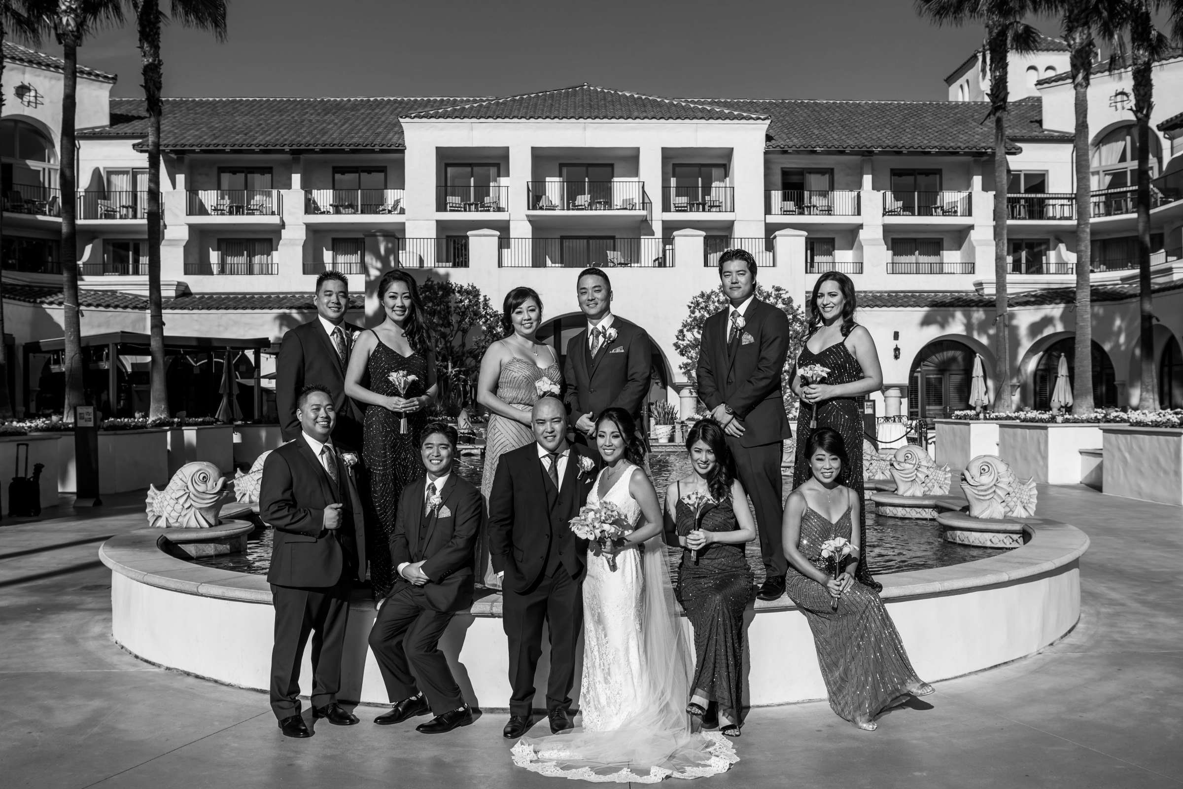 Hyatt Regency Huntington Beach Wedding coordinated by Mele Amore, Nicole and Bryce Wedding Photo #106 by True Photography