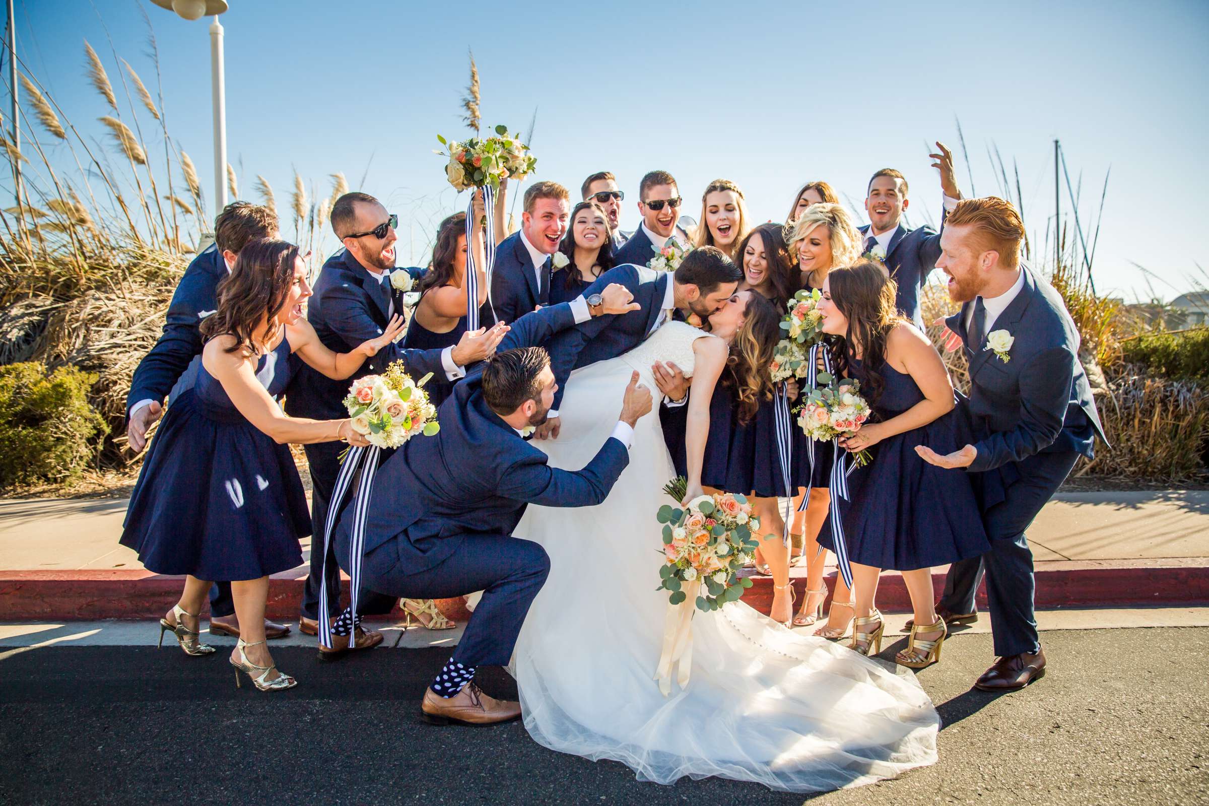 Loews Coronado Bay Resort Wedding coordinated by The Best Wedding For You, Leah and Shawn Wedding Photo #11 by True Photography