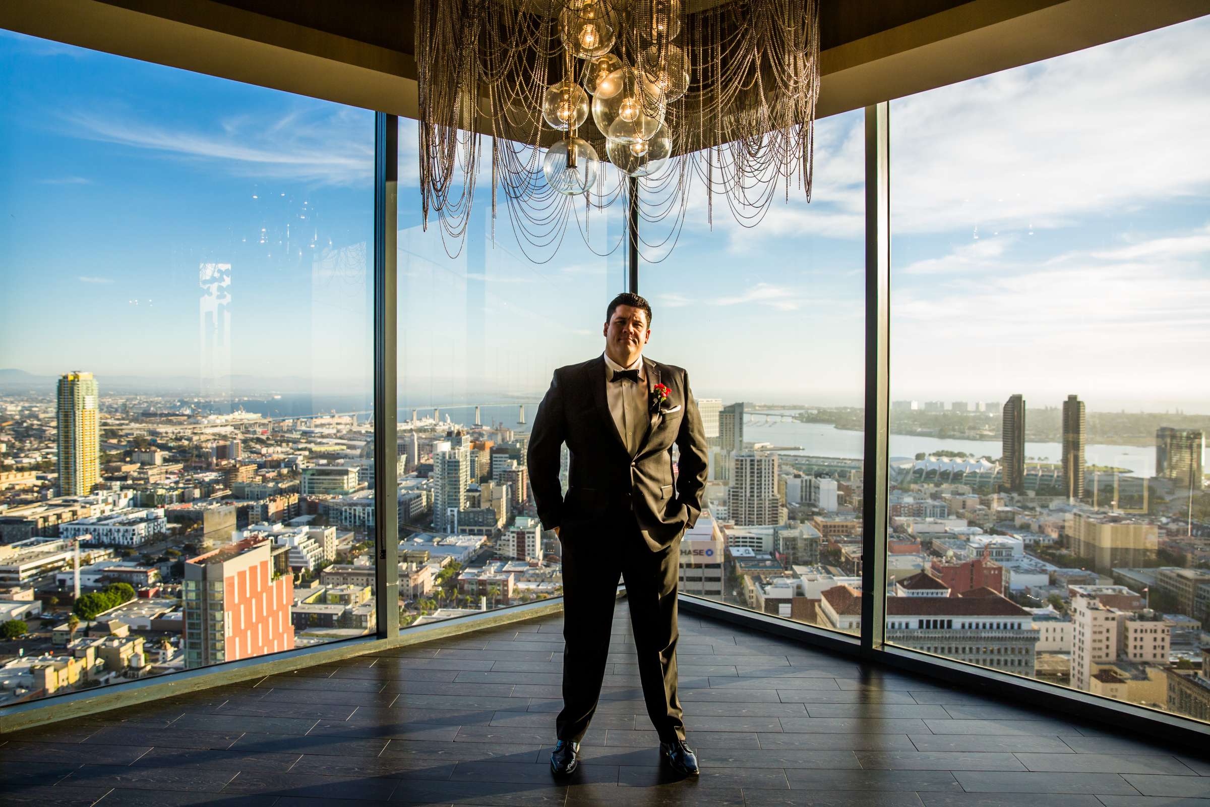 The University Club Atop Symphony Towers Wedding coordinated by Maggie Tyler Events, Heather and Andrew Wedding Photo #13 by True Photography