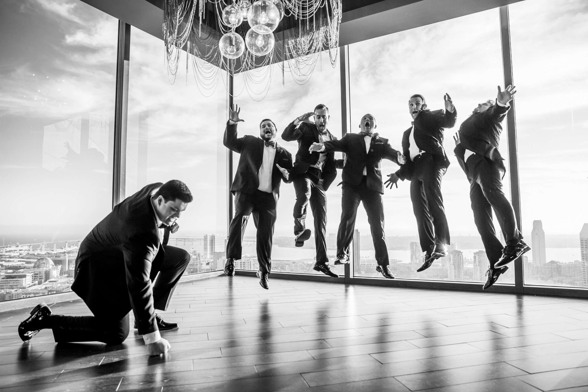 The University Club Atop Symphony Towers Wedding coordinated by Maggie Tyler Events, Heather and Andrew Wedding Photo #54 by True Photography
