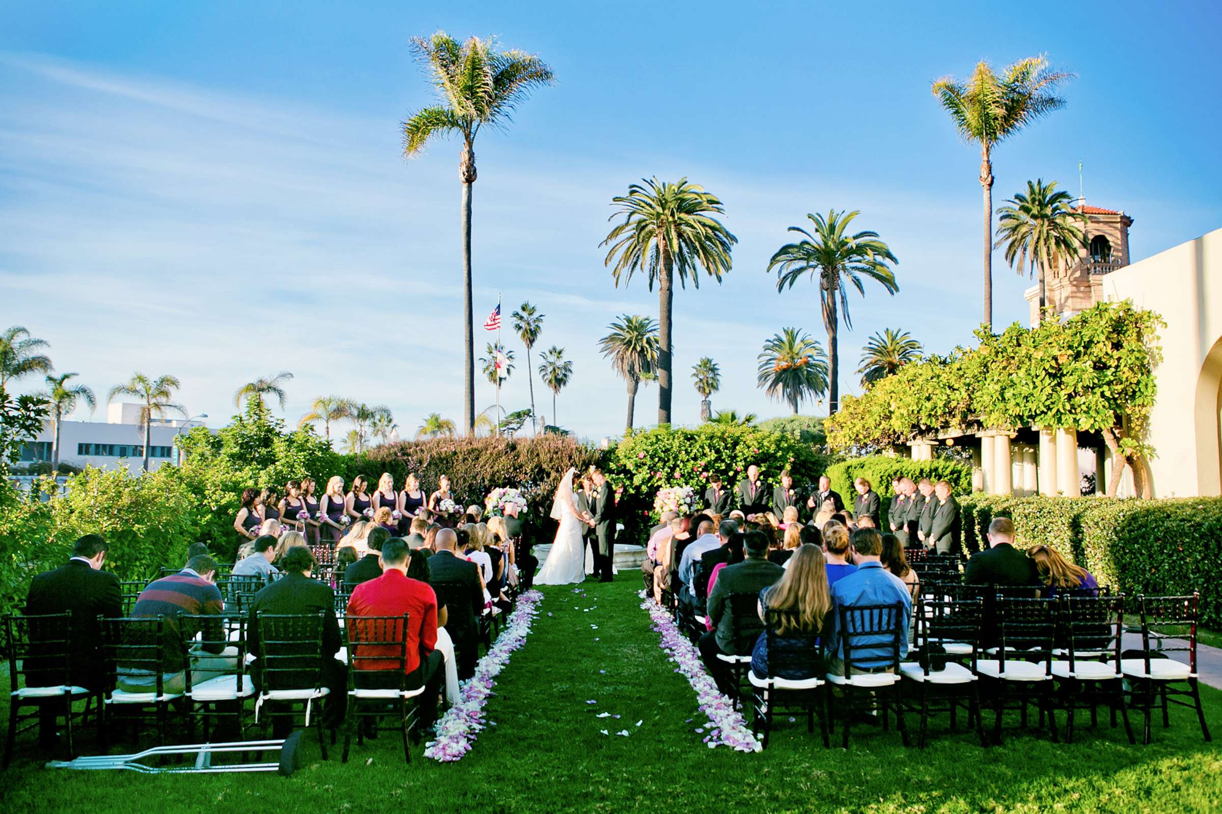 La Jolla Woman's Club Wedding coordinated by Simply Smashing Designs, Rebecca and Christopher Wedding Photo #308512 by True Photography