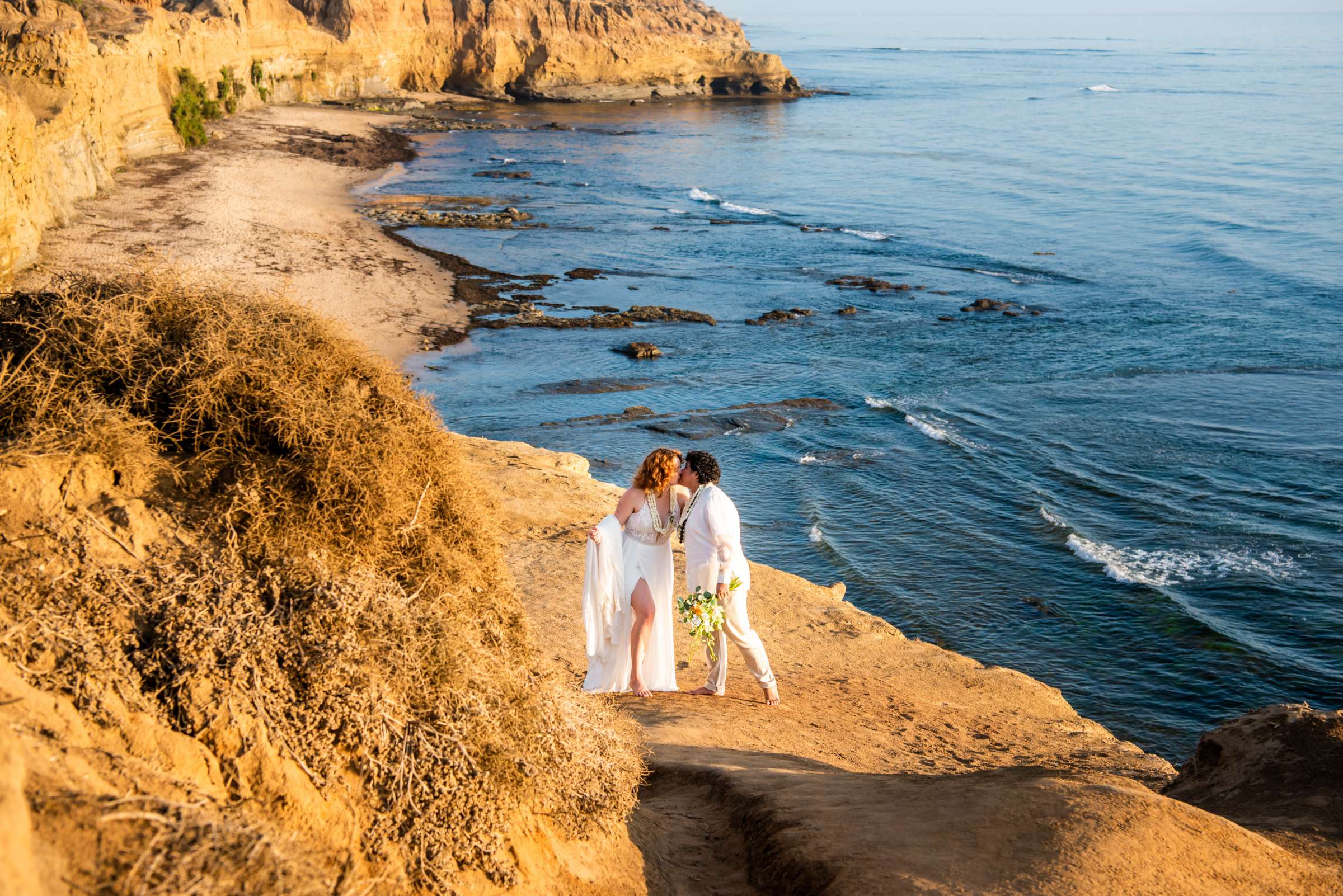 Sunset Cliffs Wedding, Kimberly and Samantha Wedding Photo #20 by True Photography
