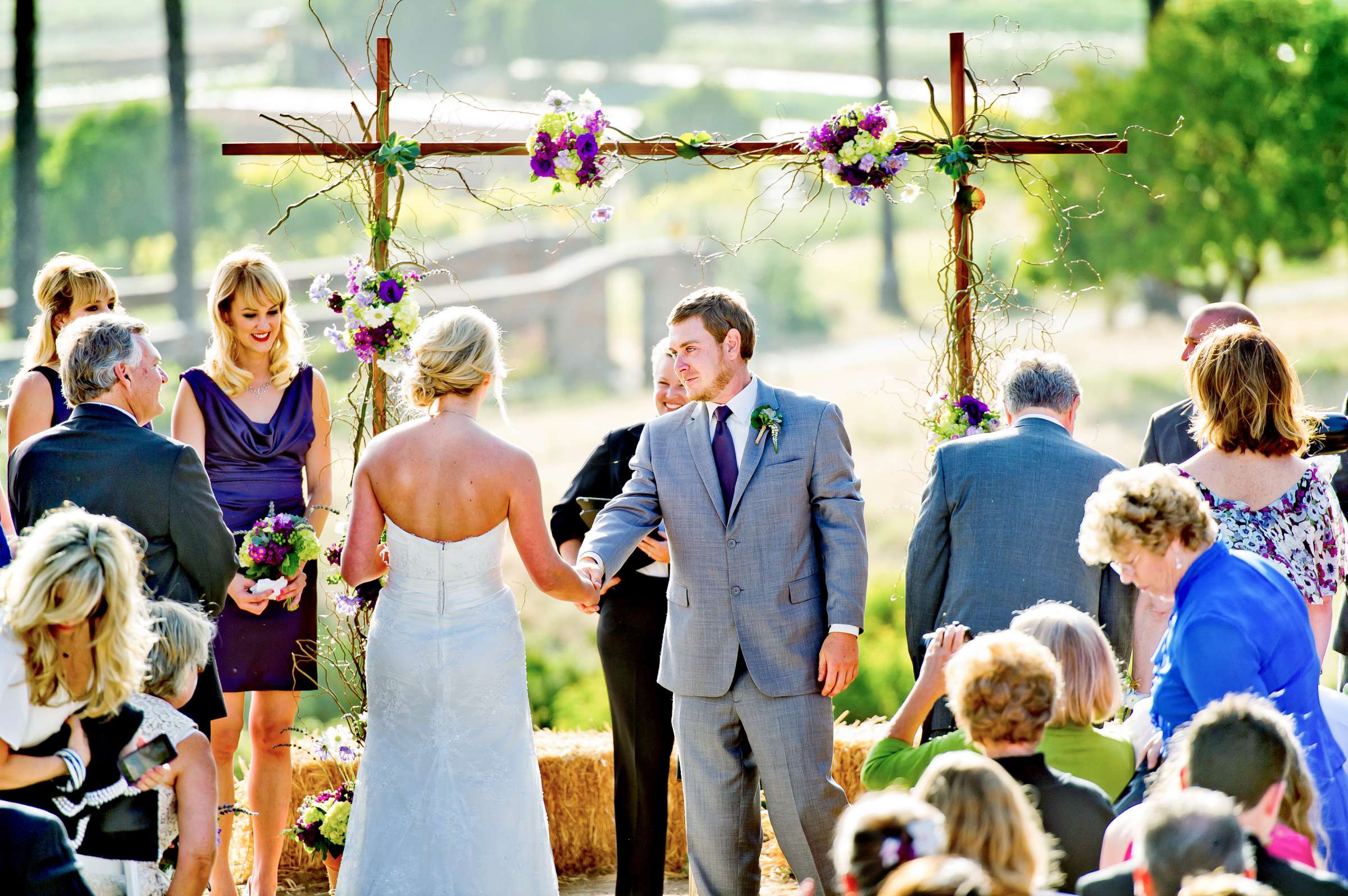 Keys Creek Lavender Farms Wedding coordinated by A Diamond Celebration, Ashley and James Wedding Photo #312858 by True Photography