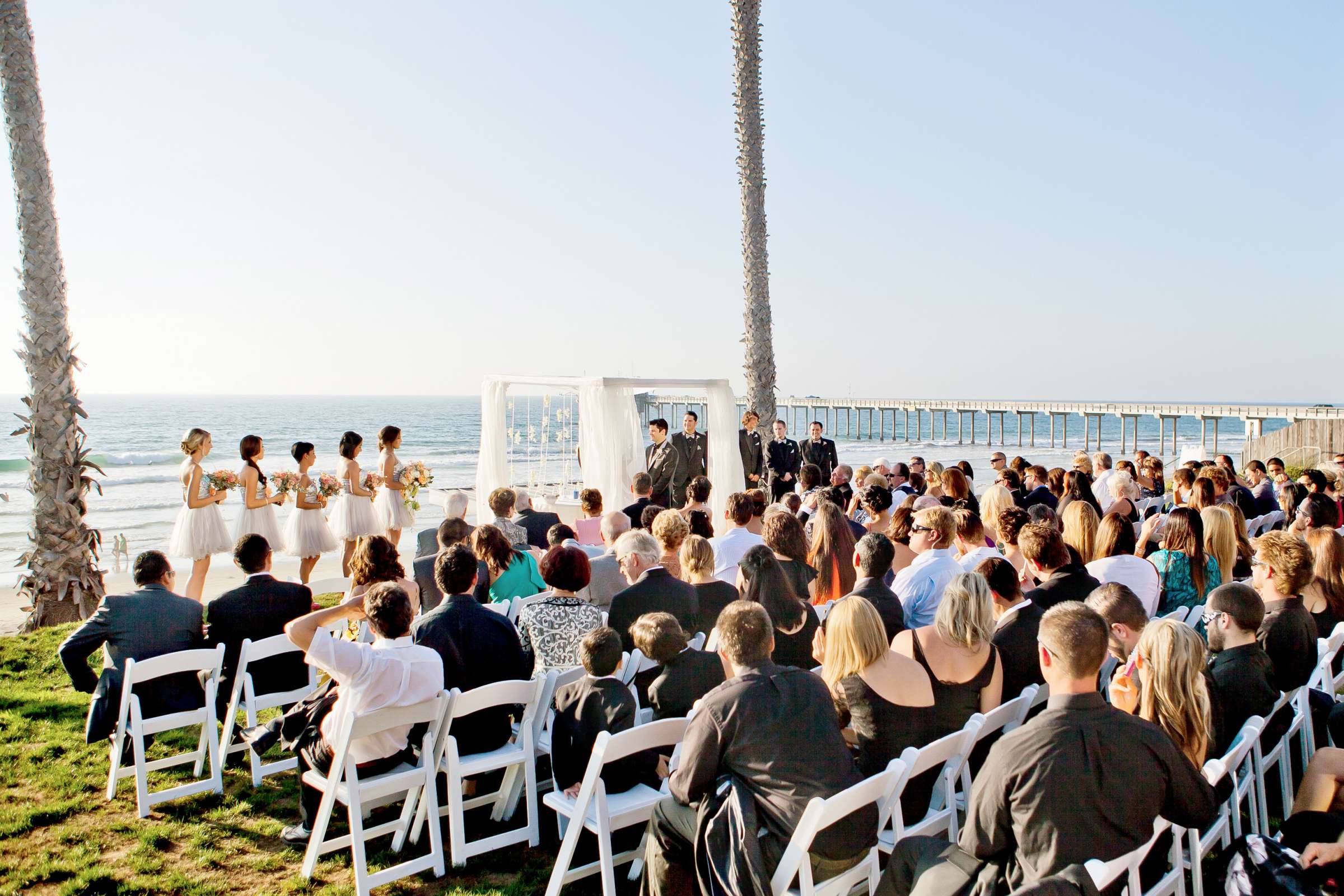 Scripps Seaside Forum Wedding coordinated by Coast Catering, Samantha and Brandon Wedding Photo #314513 by True Photography
