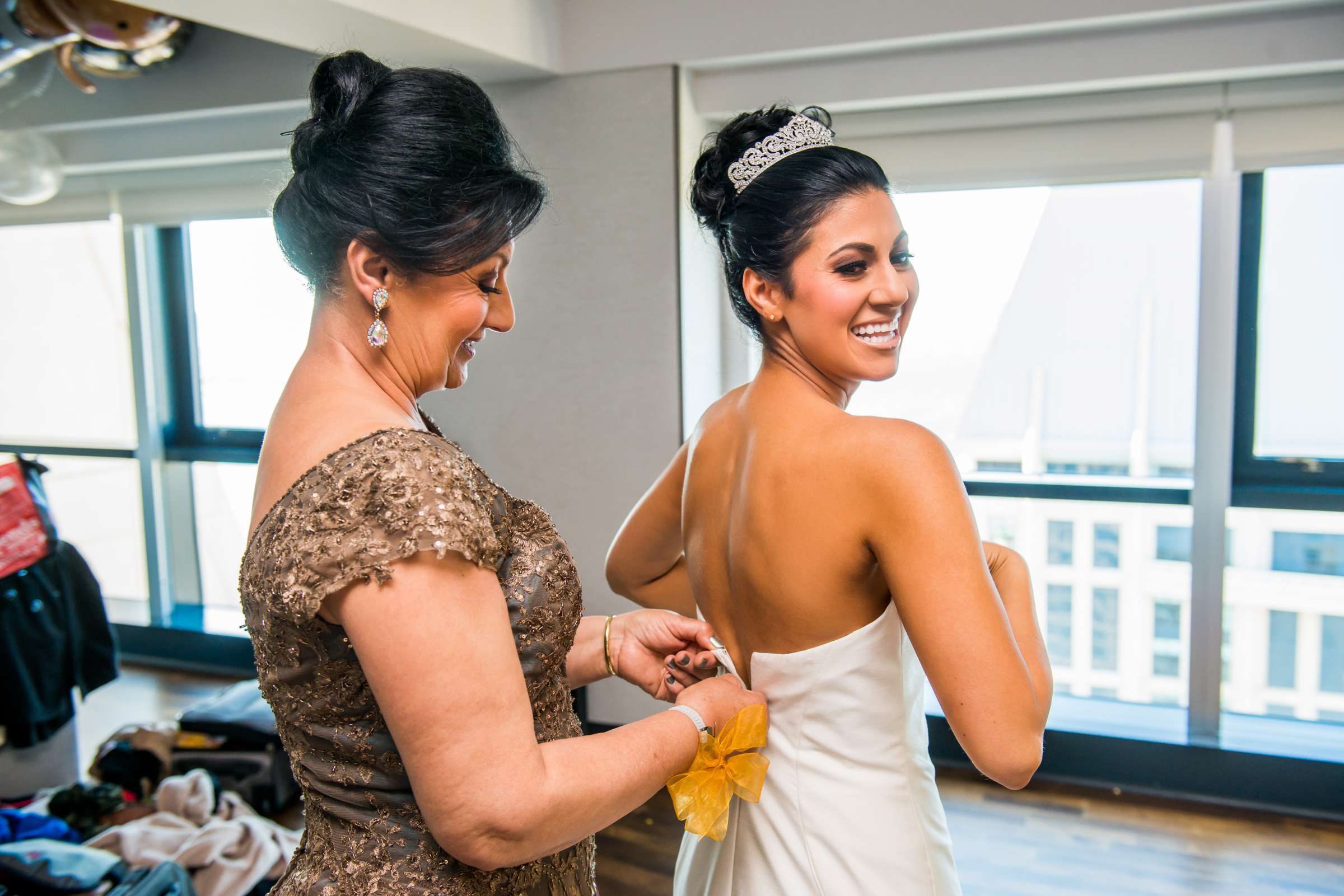 Manchester Grand Hyatt San Diego Wedding coordinated by Events Plus Style, Farah and Josh Wedding Photo #24 by True Photography
