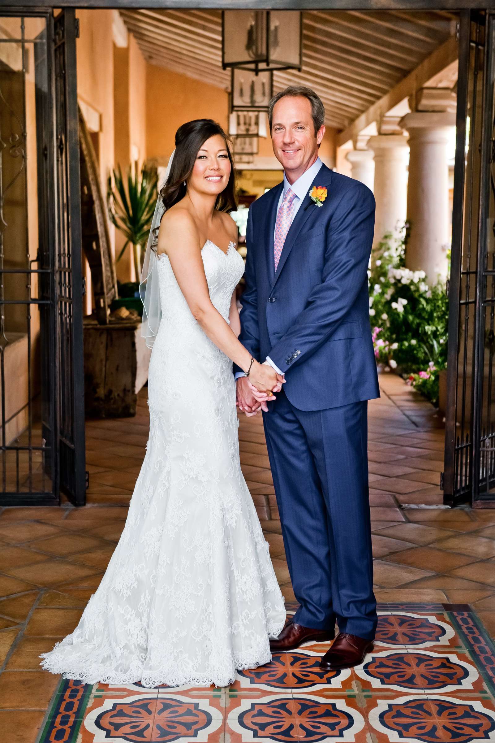 Rancho Valencia Wedding coordinated by EverAfter Events, Yuriko and Philip Wedding Photo #324315 by True Photography
