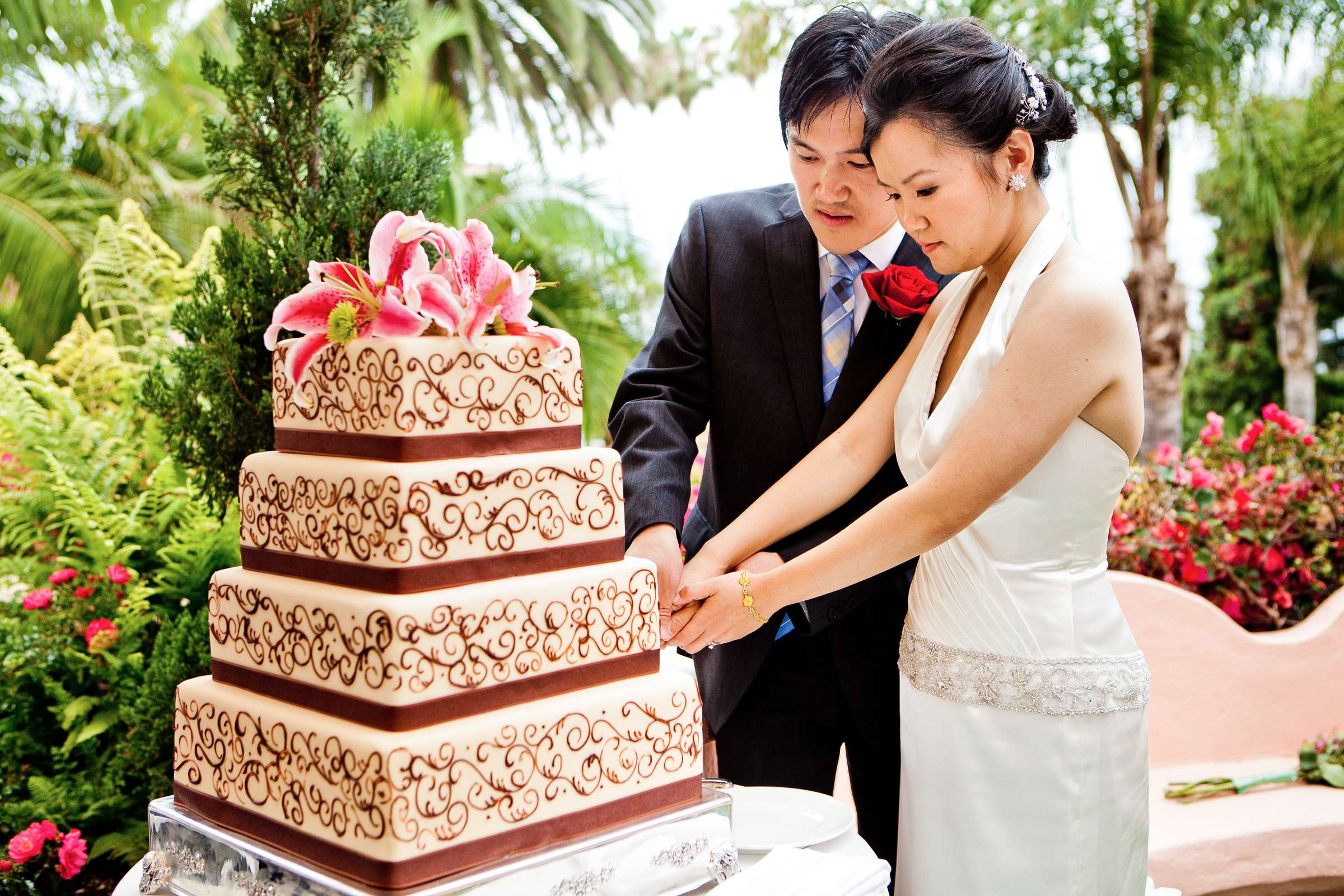 La Valencia Wedding, Minwei and Richard Wedding Photo #324521 by True Photography