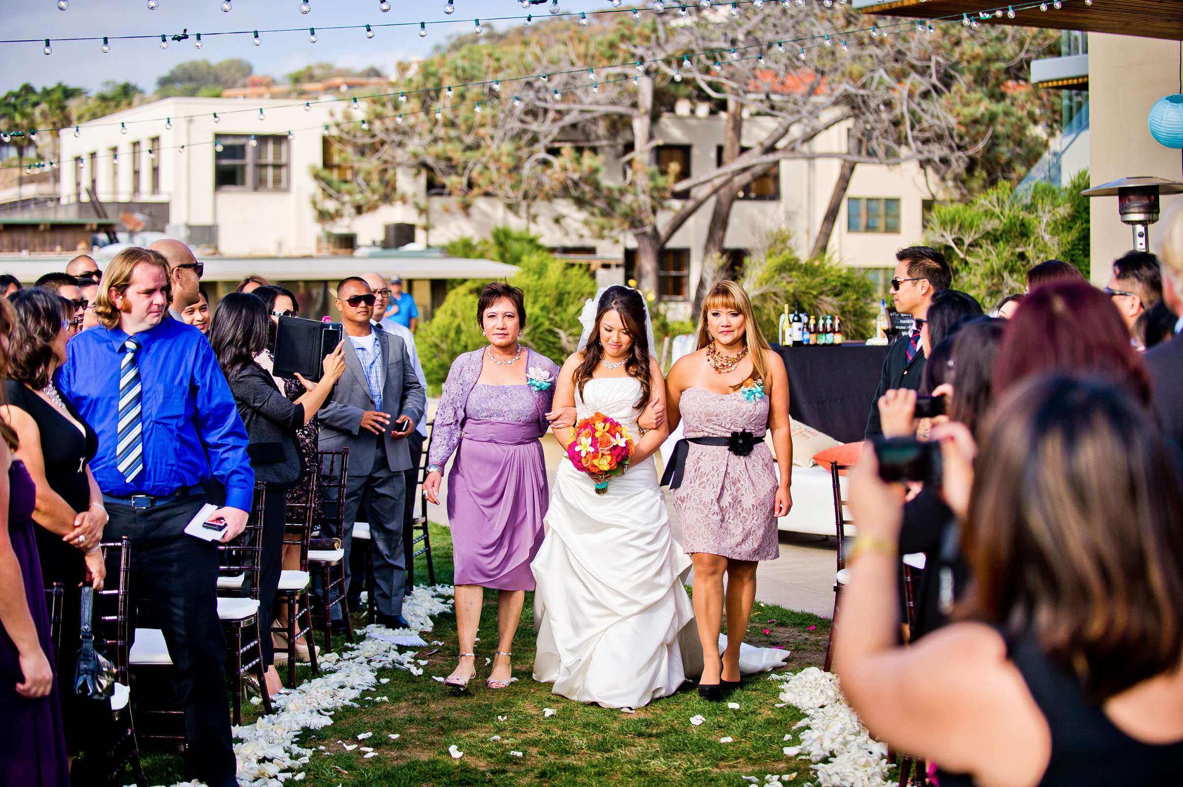 Scripps Seaside Forum Wedding coordinated by A Perfect Day With Renee, Celeste and Darren Wedding Photo #326114 by True Photography