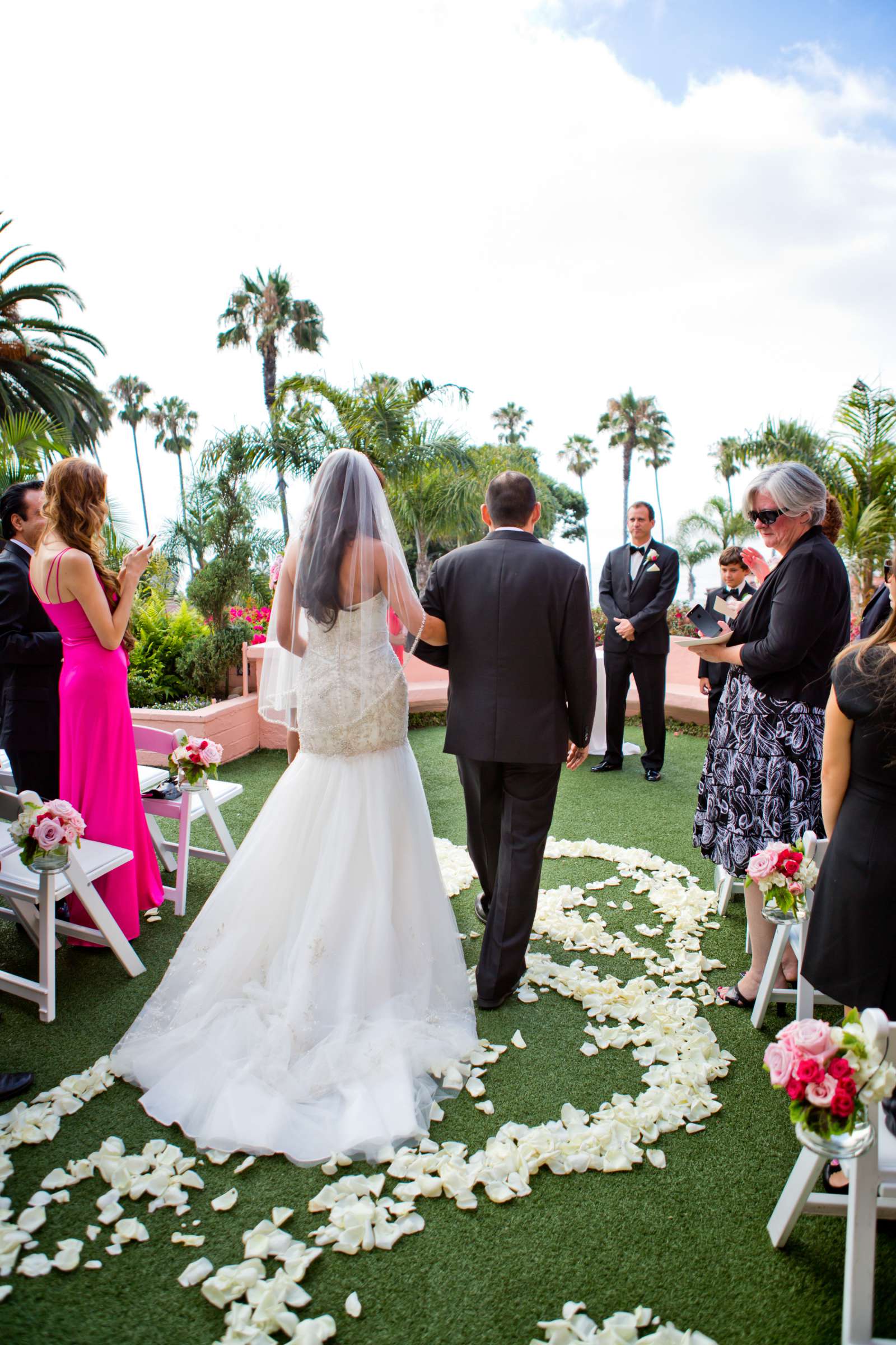 La Valencia Wedding coordinated by Amy June Weddings & Events, Leticia and James Wedding Photo #331609 by True Photography
