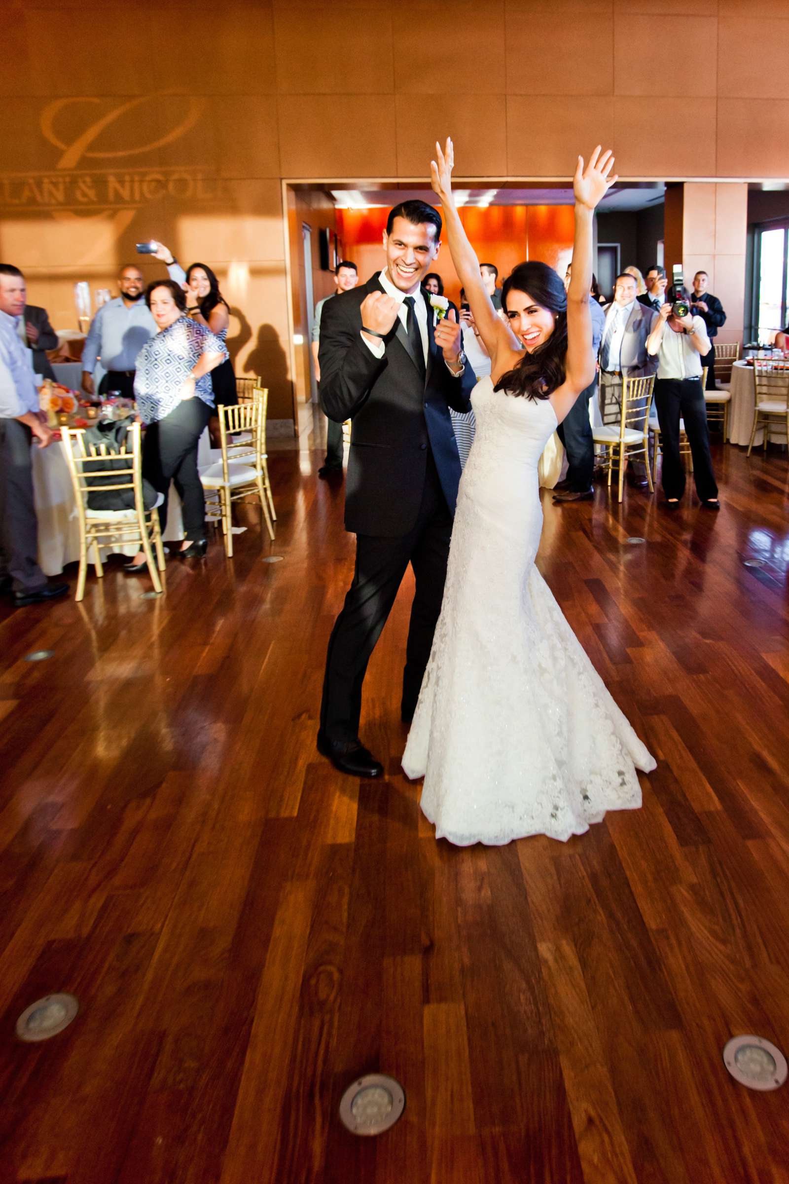 The Ultimate Skybox Wedding coordinated by Tres Chic Affairs, Nicole and Alan Wedding Photo #334135 by True Photography