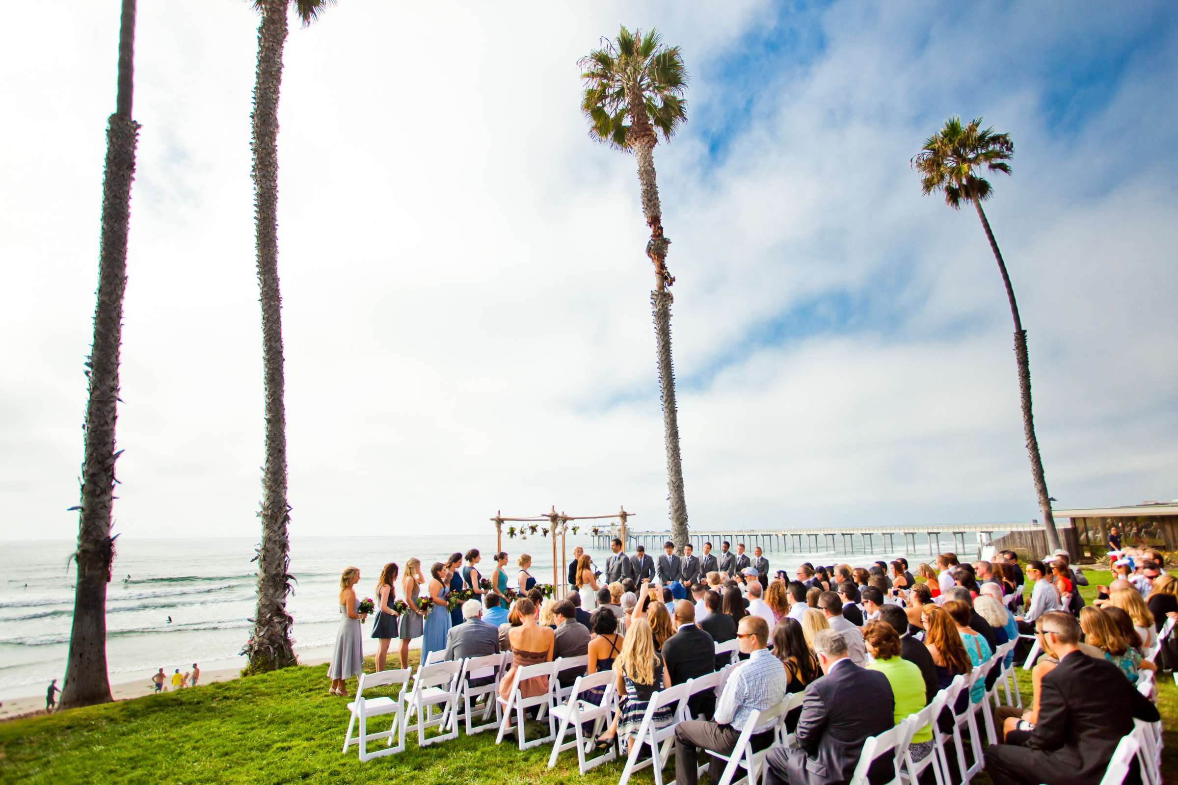 Scripps Seaside Forum Wedding coordinated by I Do Weddings, Kelly and Kailash Wedding Photo #334705 by True Photography