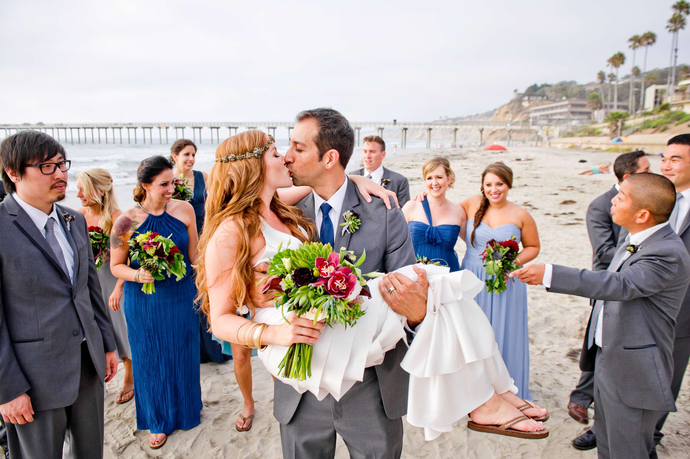 Scripps Seaside Forum Wedding coordinated by I Do Weddings, Kelly and Kailash Wedding Photo #334749 by True Photography