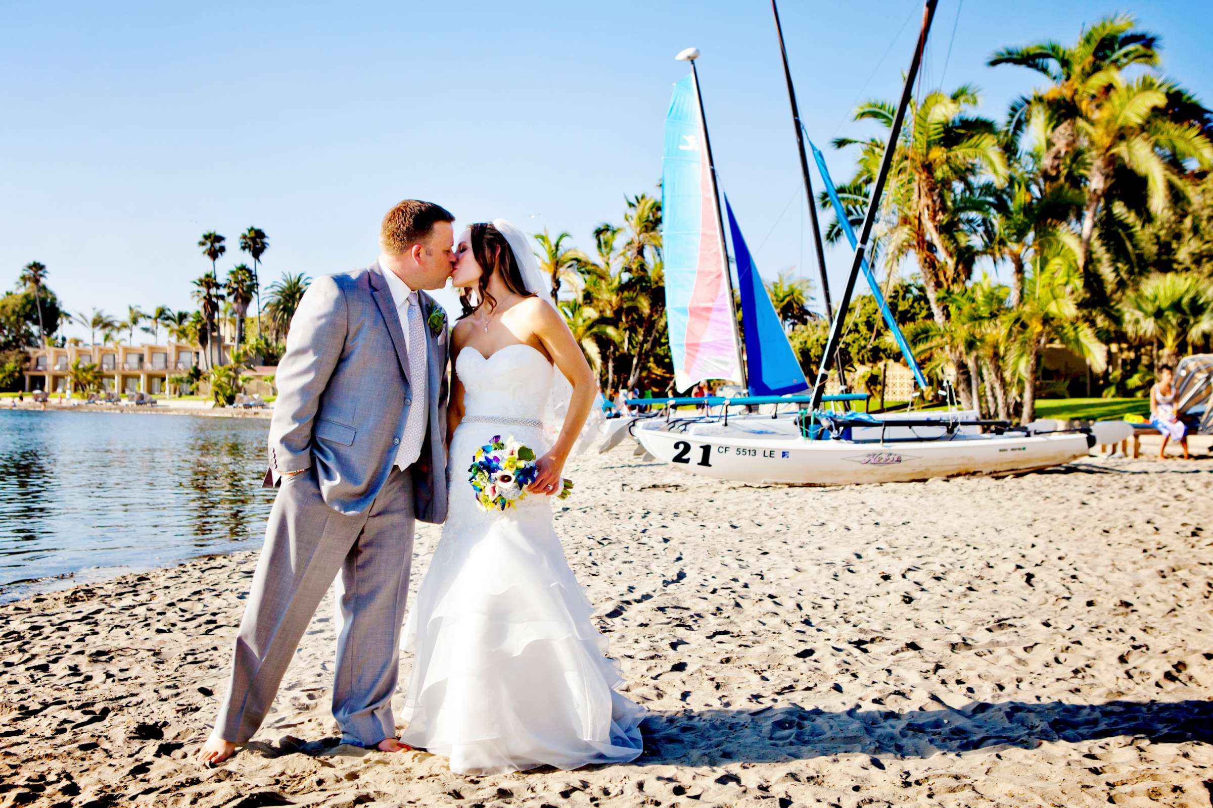 Bahia Hotel Wedding coordinated by Brianna Kebo Events, Natalie and Jeff Wedding Photo #336333 by True Photography