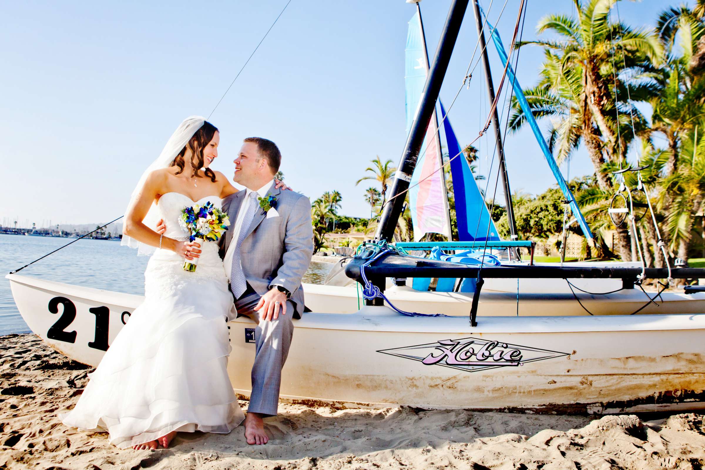 Bahia Hotel Wedding coordinated by Brianna Kebo Events, Natalie and Jeff Wedding Photo #336432 by True Photography