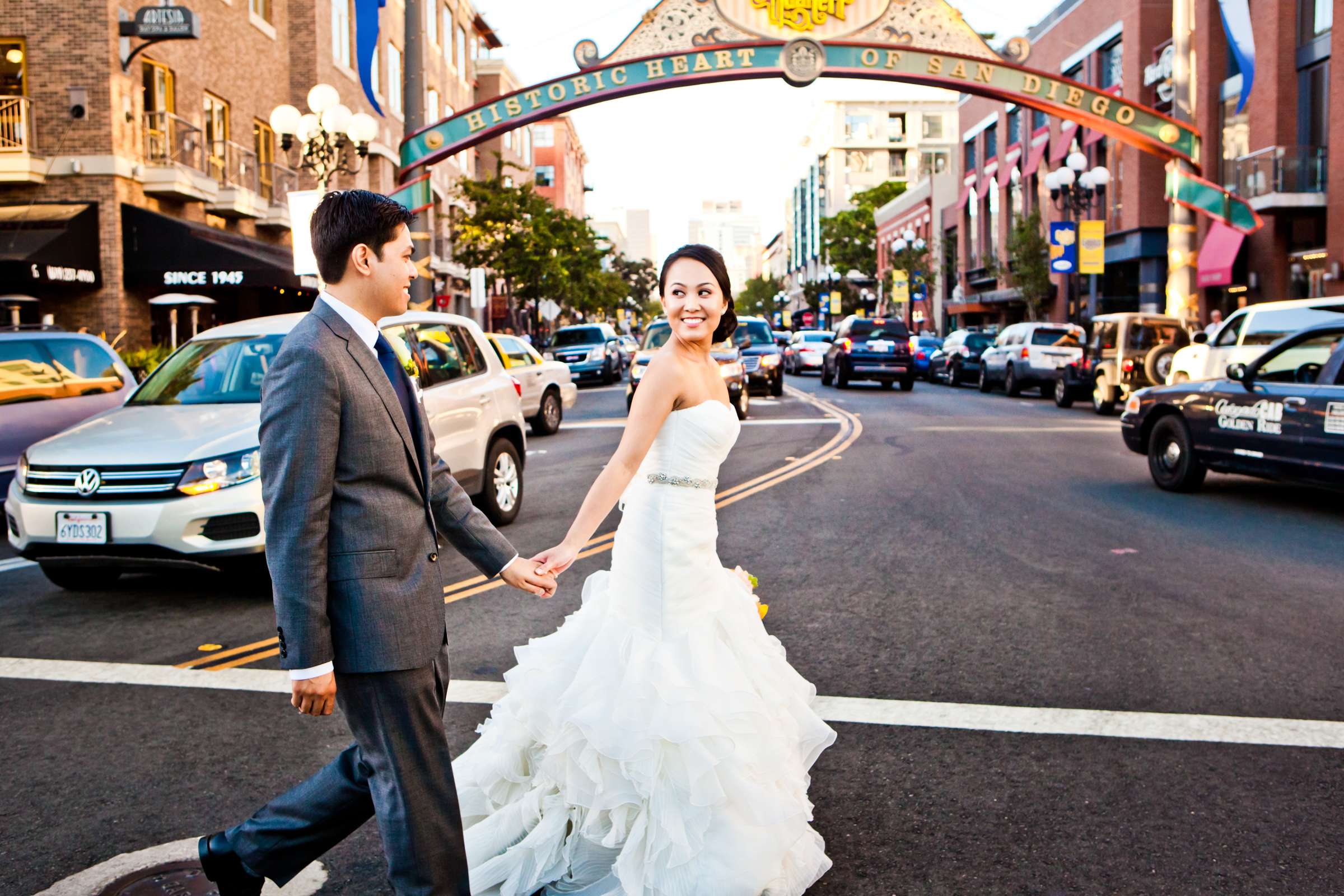 Westin Gaslamp Wedding coordinated by Pollenation Designs, Pamela and Nomer Wedding Photo #338318 by True Photography