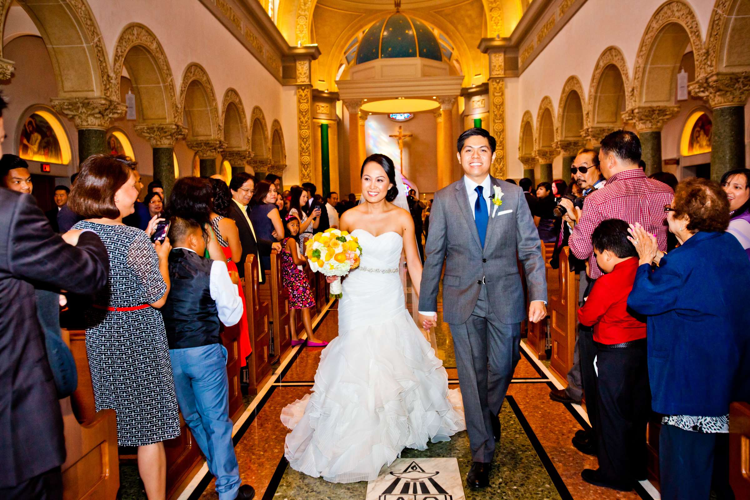 Westin Gaslamp Wedding coordinated by Pollenation Designs, Pamela and Nomer Wedding Photo #338347 by True Photography