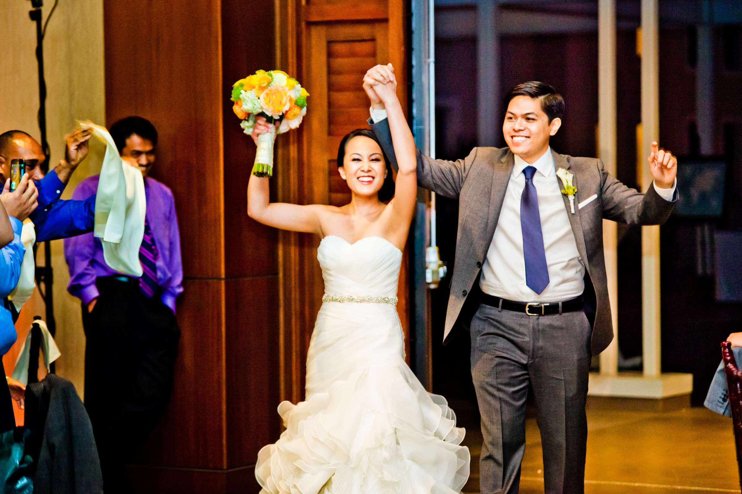 Westin Gaslamp Wedding coordinated by Pollenation Designs, Pamela and Nomer Wedding Photo #338353 by True Photography
