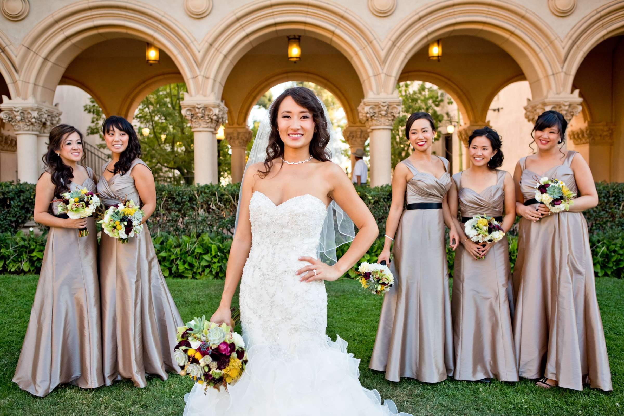 San Diego Museum of Art Wedding coordinated by Joie De Vivre, Gemma and Kenneth Wedding Photo #338791 by True Photography
