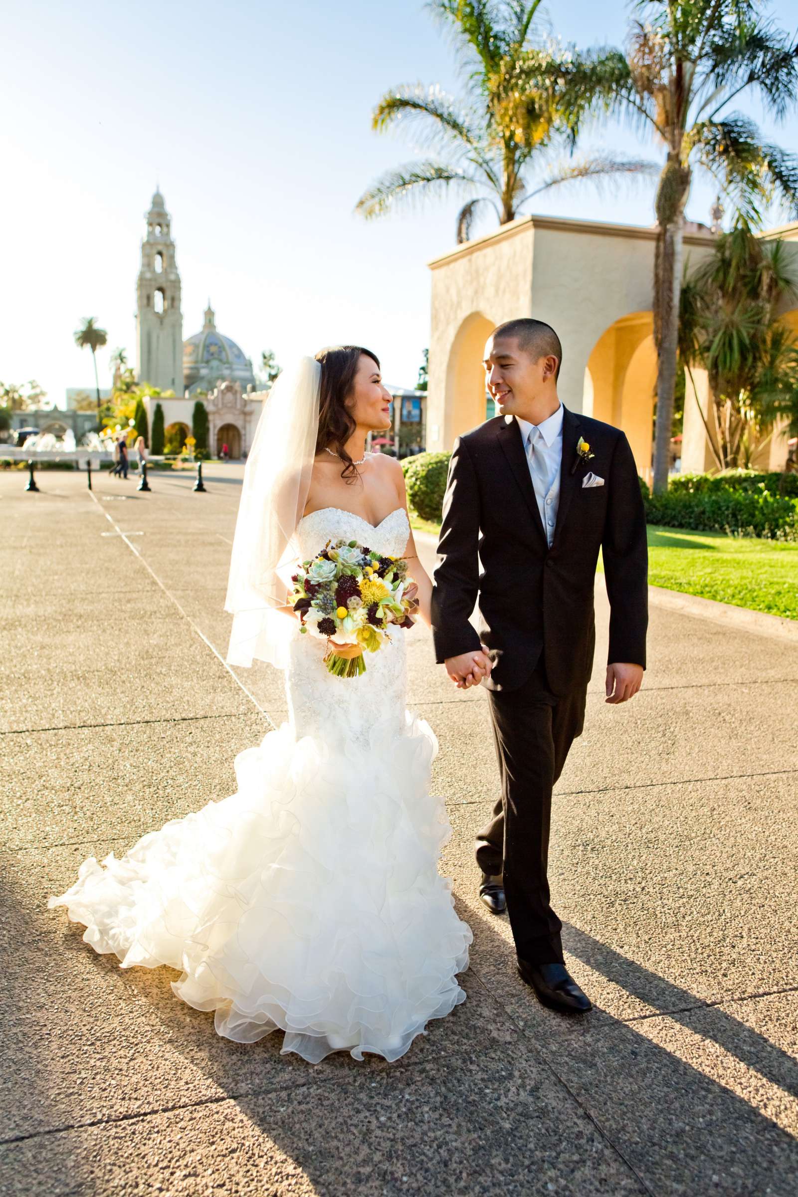 San Diego Museum of Art Wedding coordinated by Joie De Vivre, Gemma and Kenneth Wedding Photo #338801 by True Photography