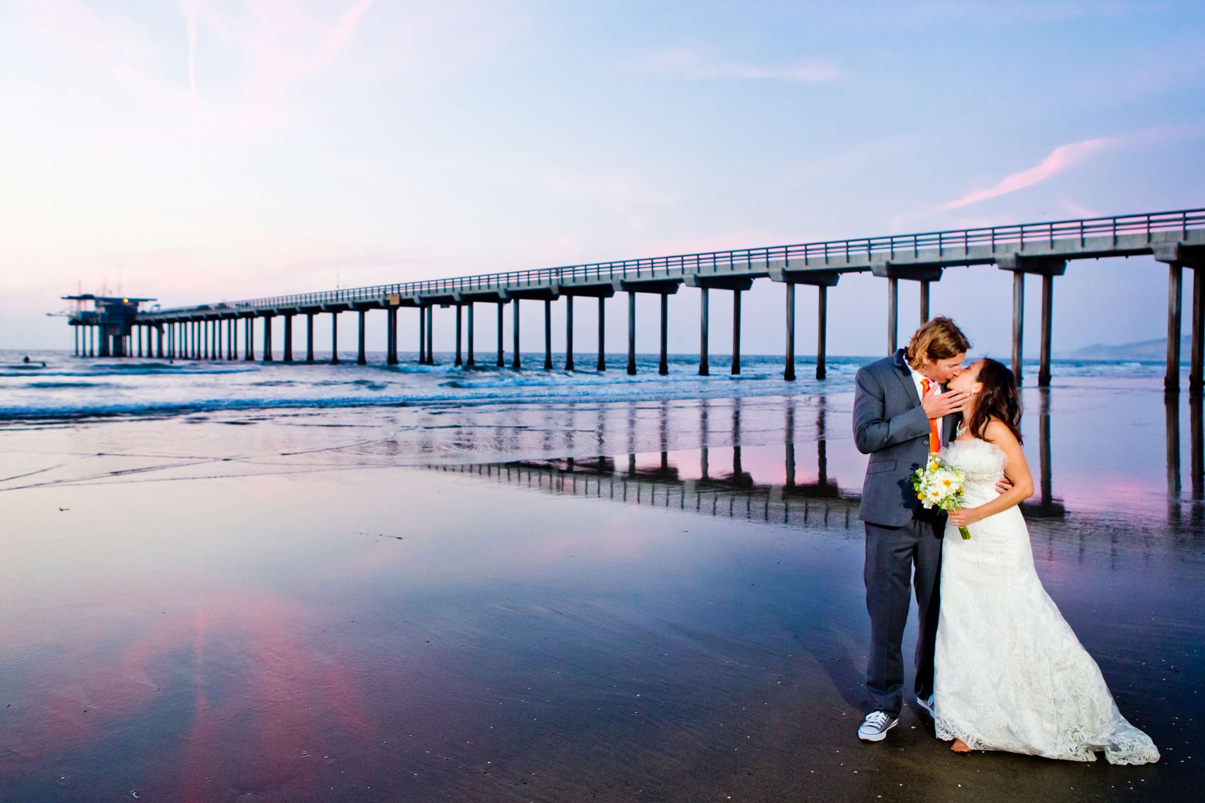 Scripps Seaside Forum Wedding coordinated by First Comes Love Weddings & Events, Christina and Ben Wedding Photo #339640 by True Photography