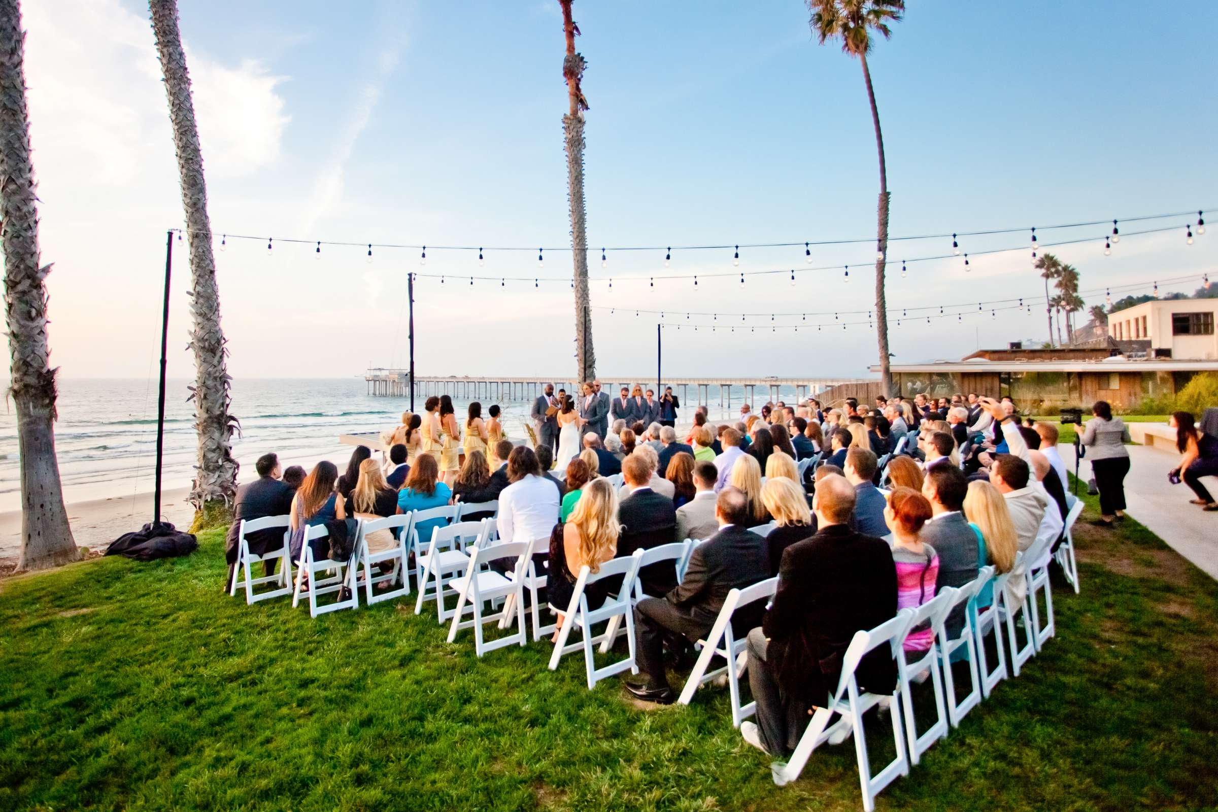 Scripps Seaside Forum Wedding coordinated by First Comes Love Weddings & Events, Christina and Ben Wedding Photo #339655 by True Photography