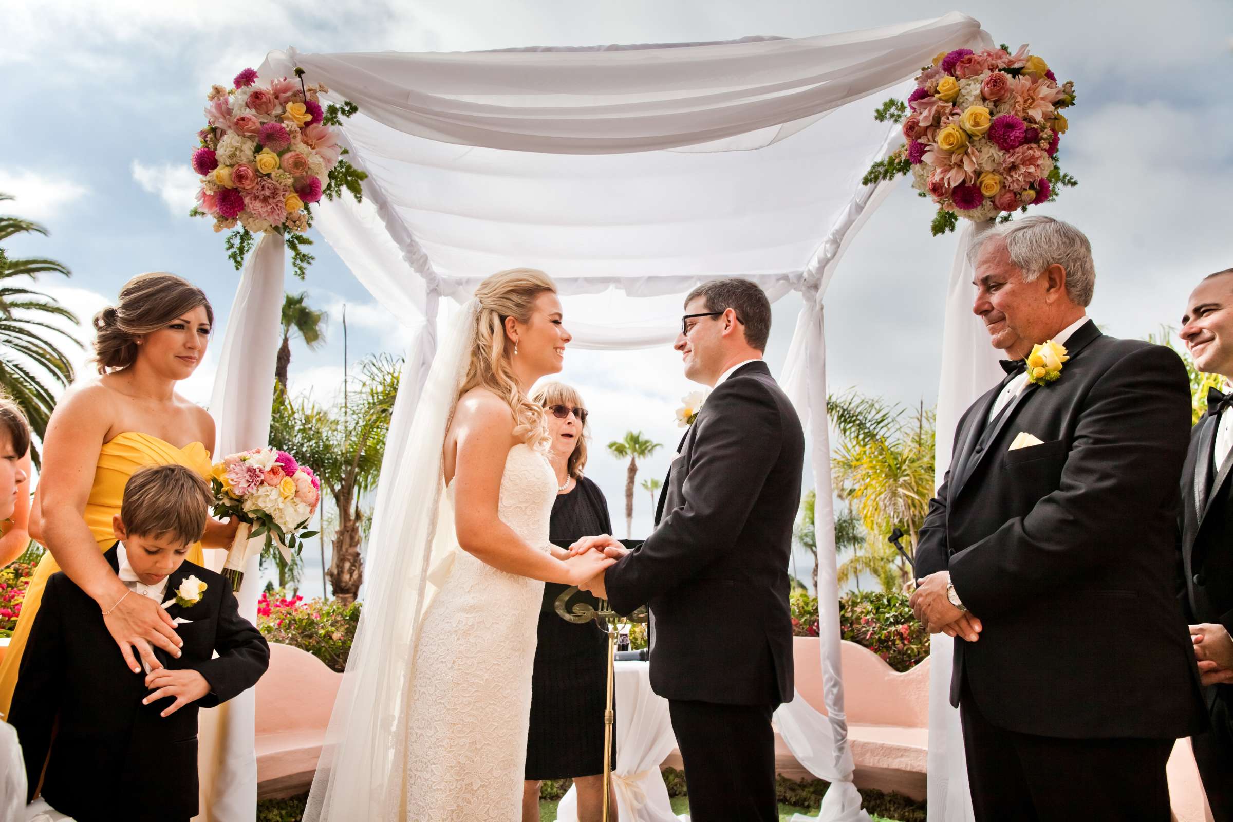 La Valencia Wedding coordinated by CZ Events, Allison and Adam Wedding Photo #347445 by True Photography