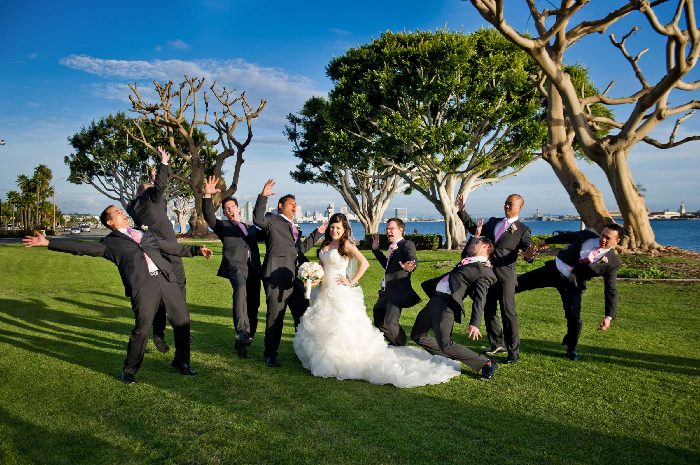 Sheraton San Diego Hotel and Marina Wedding coordinated by A Diamond Celebration, Christina and Bryan Wedding Photo #348327 by True Photography