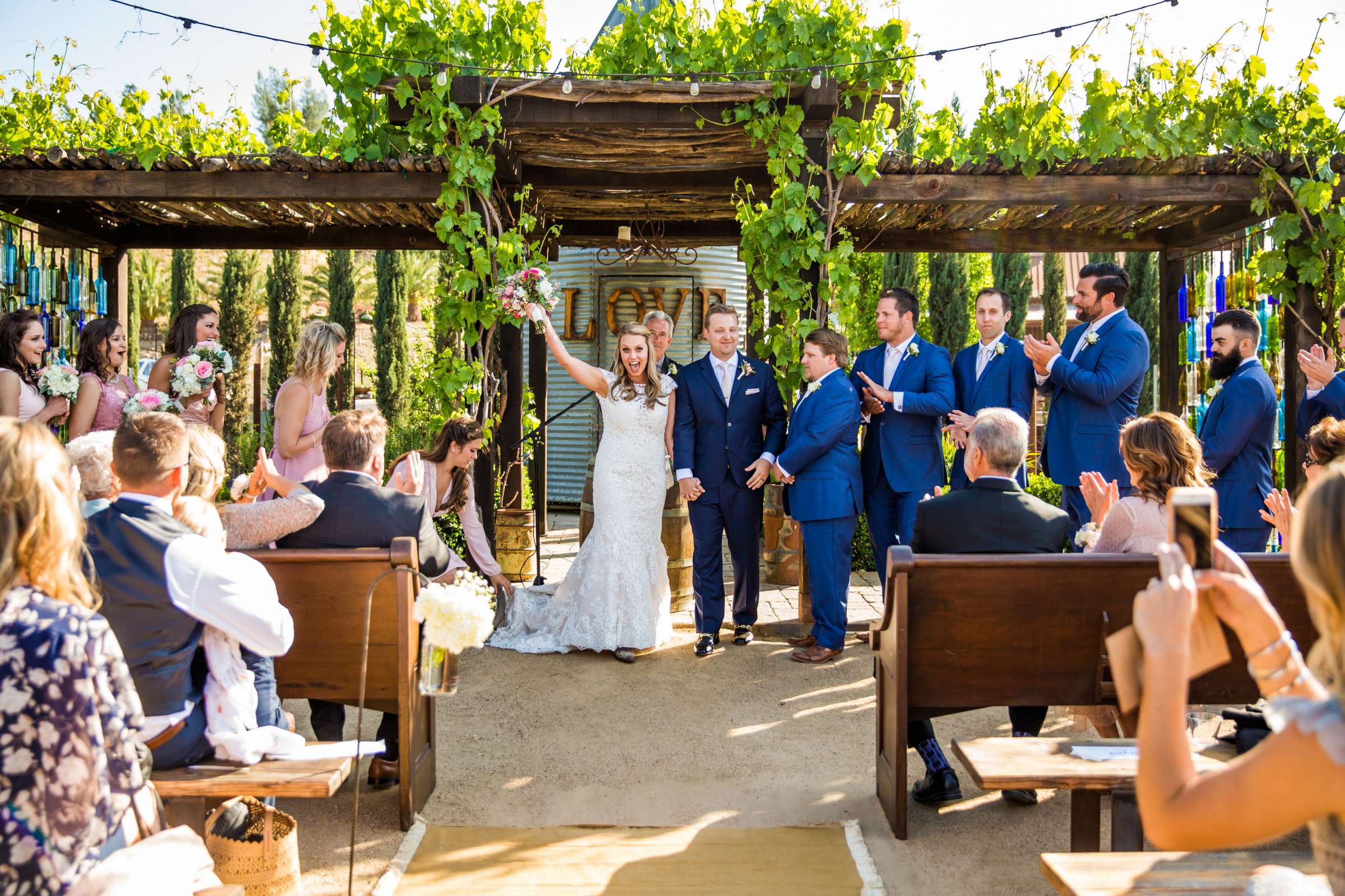Peltzer Winery Wedding, Jaclyn and Nick Wedding Photo #93 by True Photography
