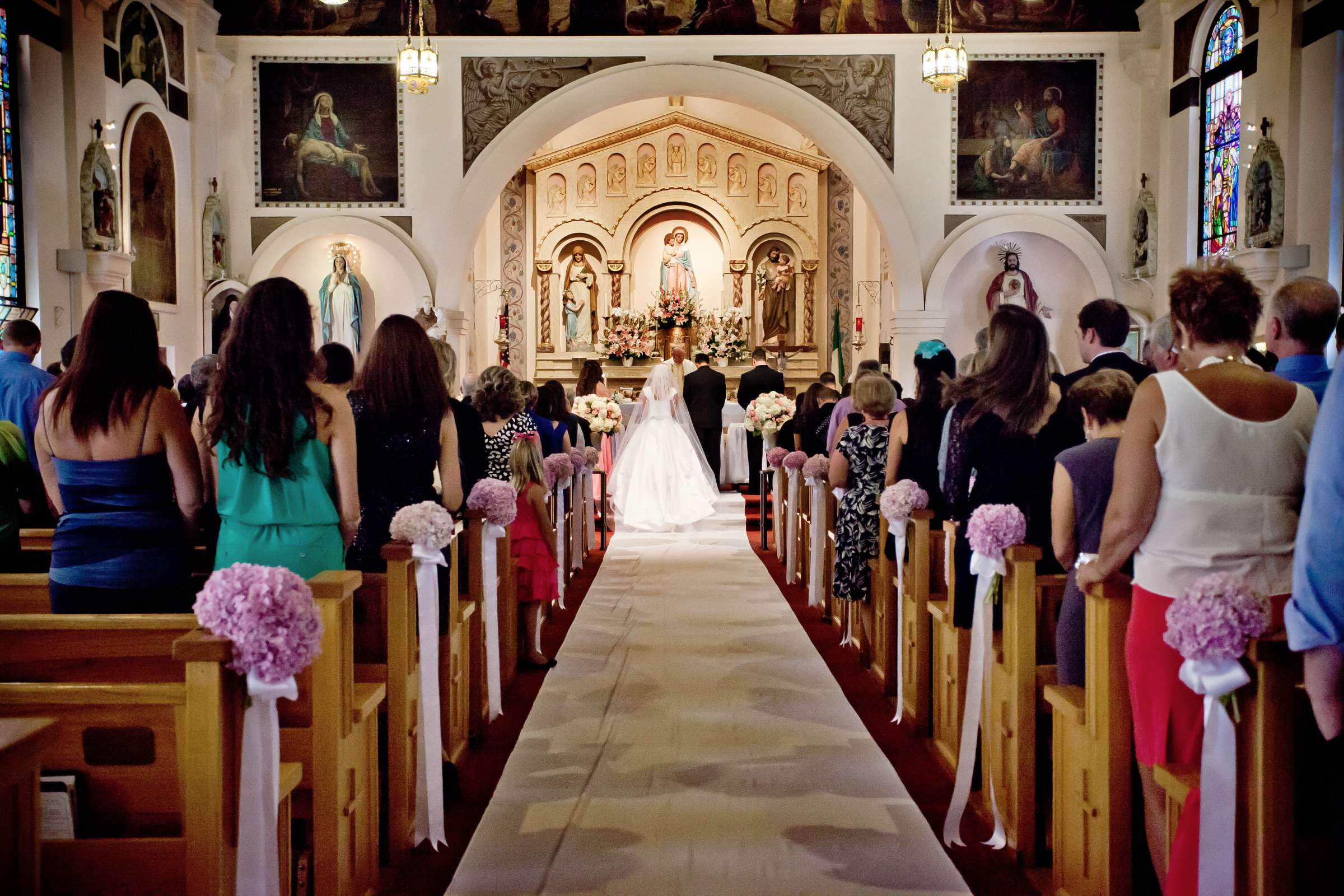 Our Lady of the Rosary Wedding coordinated by Victoria Weddings & Events, Christina and Anthony Wedding Photo #354759 by True Photography