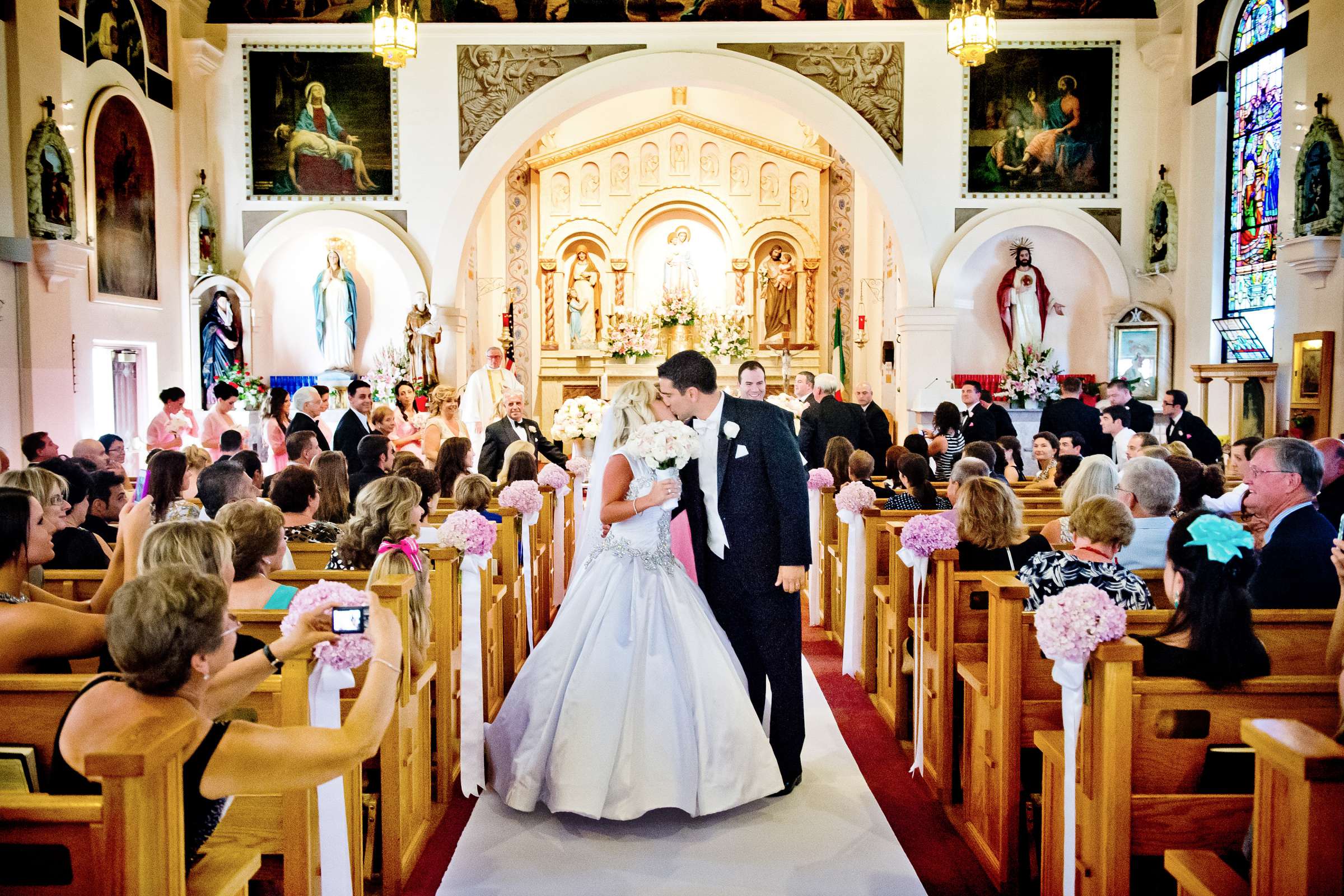 Our Lady of the Rosary Wedding coordinated by Victoria Weddings & Events, Christina and Anthony Wedding Photo #354767 by True Photography