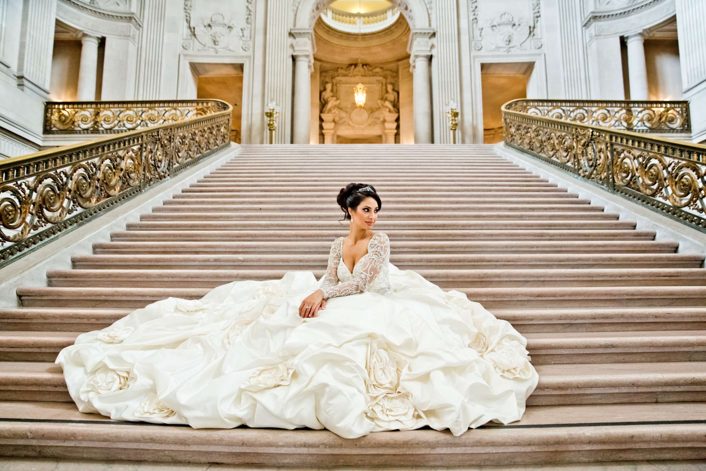 San Francisco City Hall Wedding, Ramona and Edwin Wedding Photo #355981 by True Photography