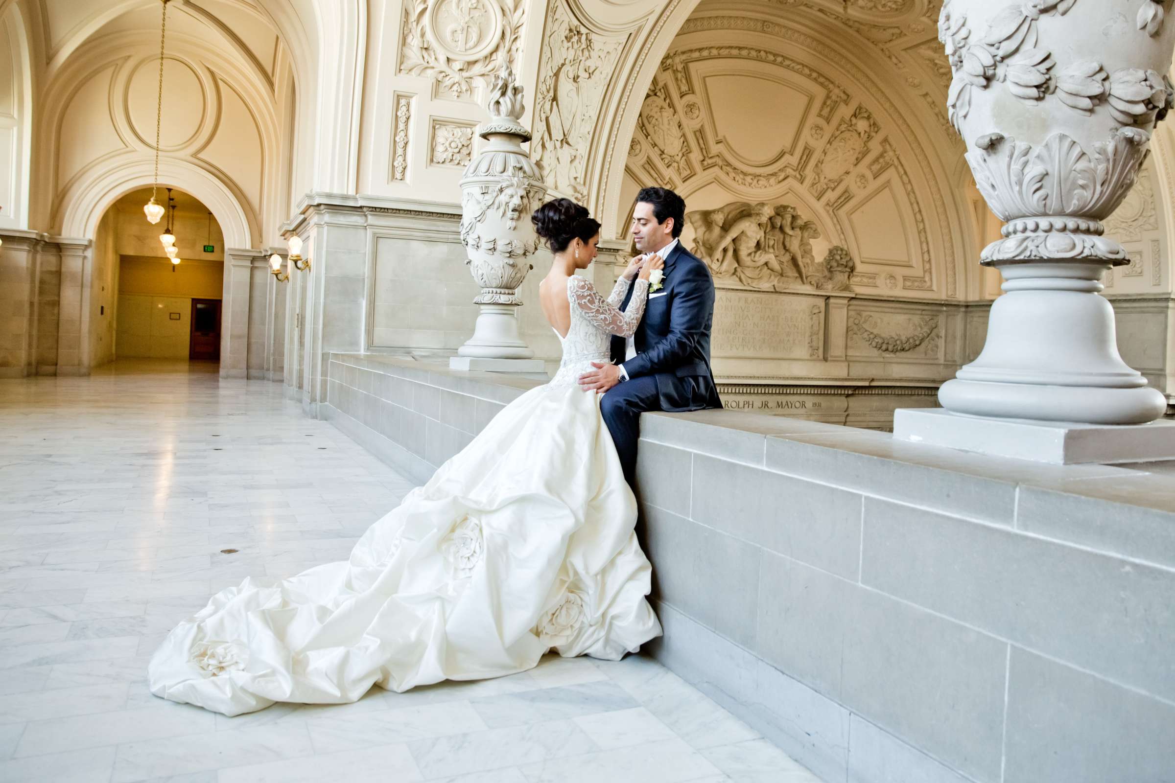 San Francisco City Hall Wedding, Ramona and Edwin Wedding Photo #355984 by True Photography