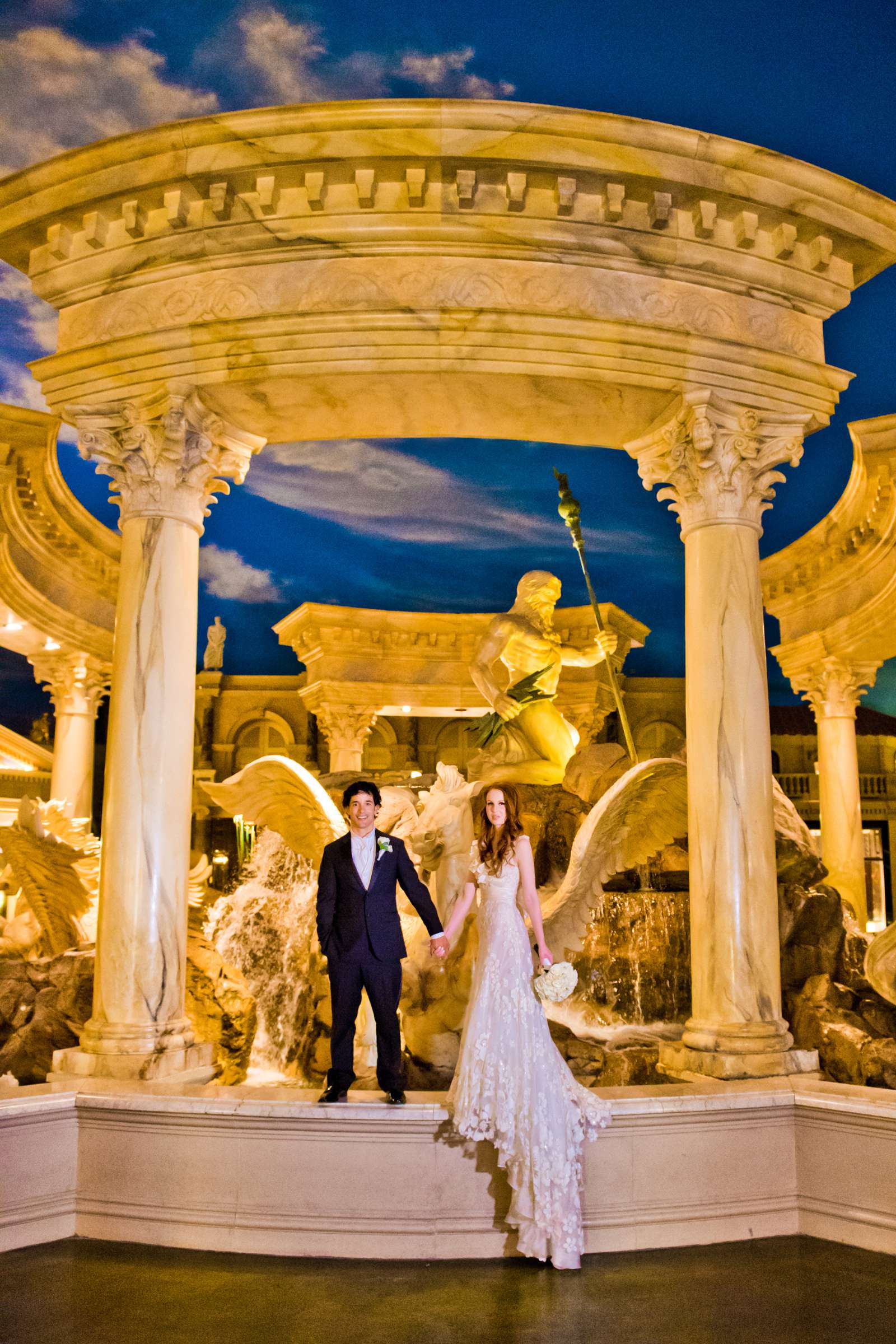 Caesar's Palace Wedding coordinated by Caesar's Palace, Amanda and Omar D Wedding Photo #356179 by True Photography