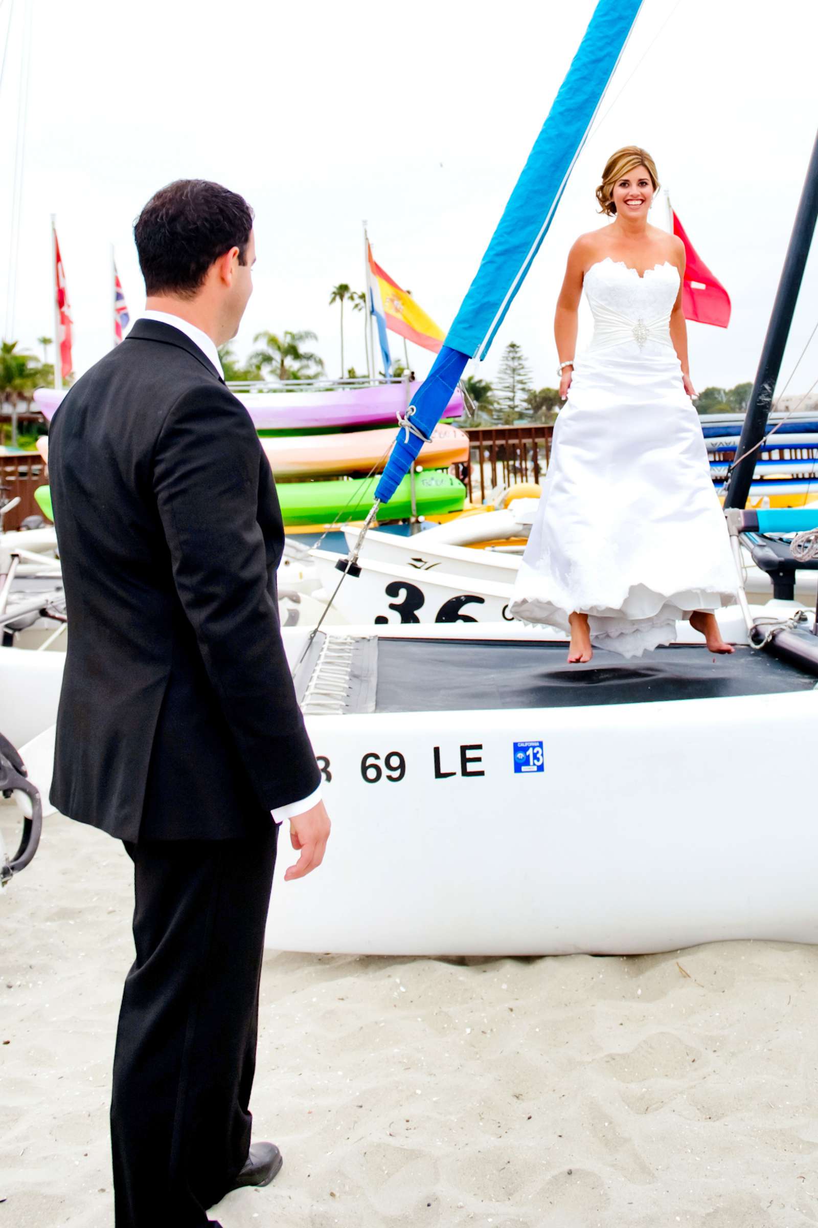 Catamaran Resort Wedding coordinated by A Diamond Celebration, Andrea and Mitch Wedding Photo #357856 by True Photography