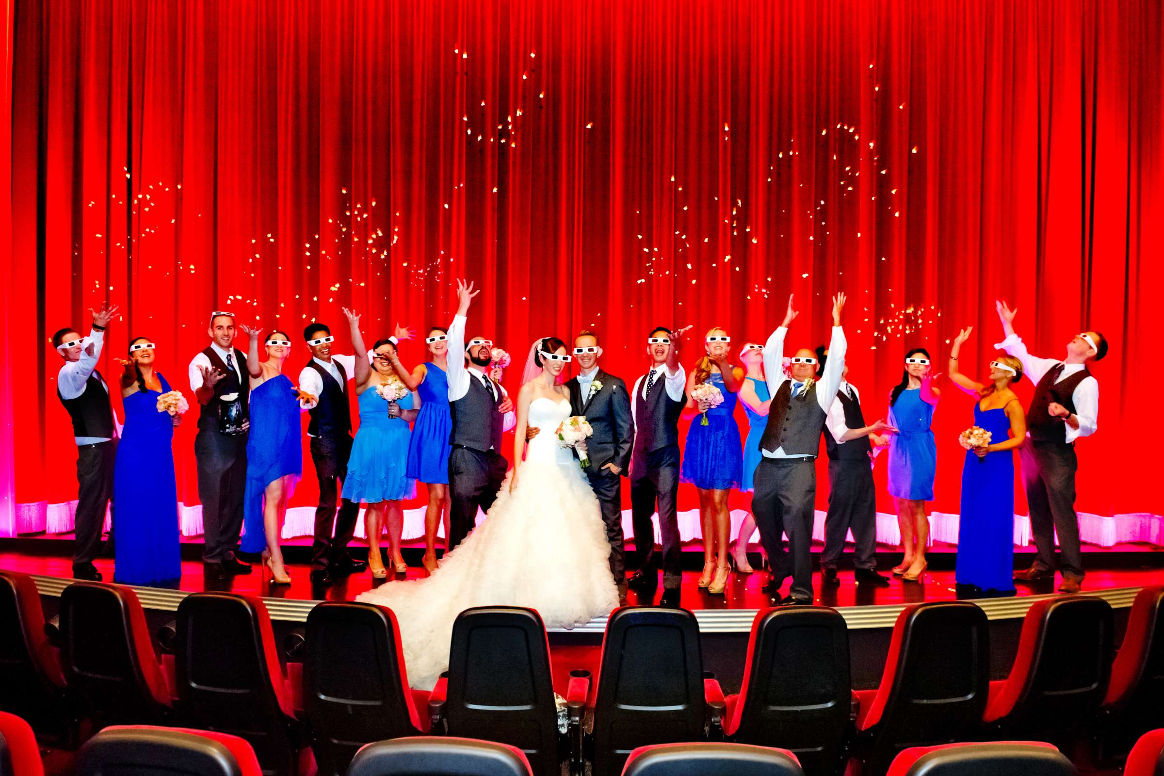 Coronado Village Theatre Wedding, Kaitlin and Michael Wedding Photo #358304 by True Photography