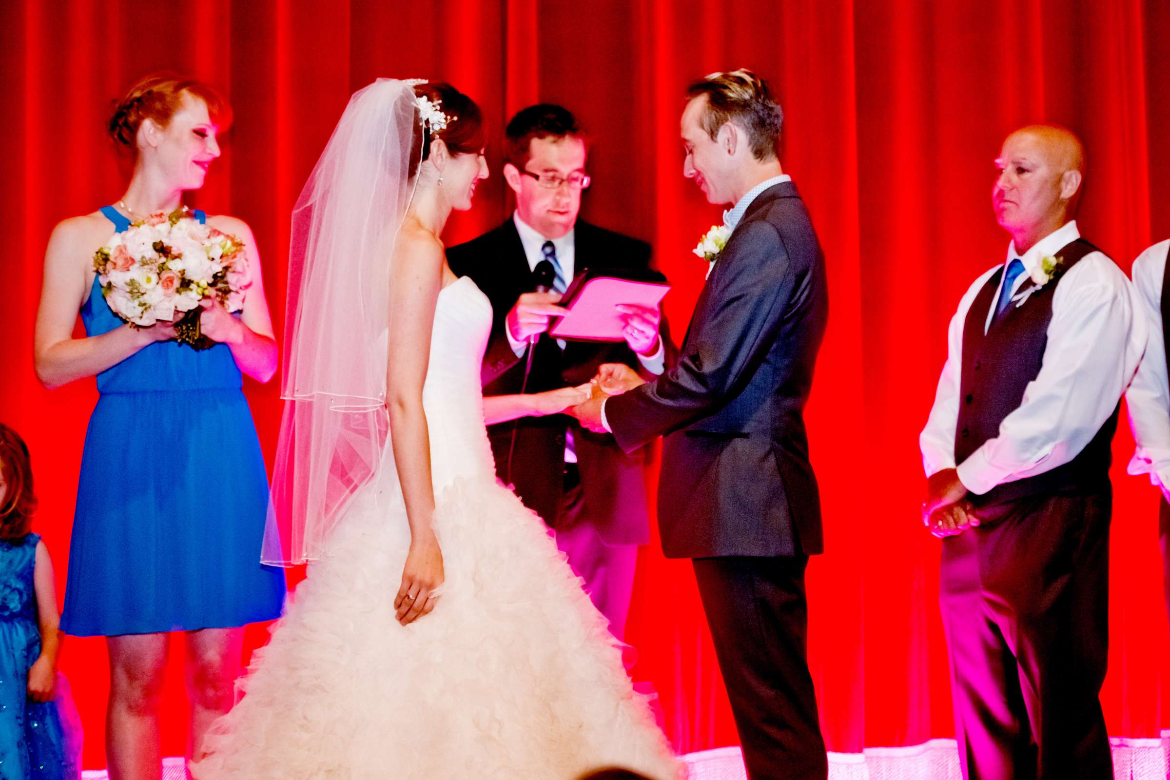 Coronado Village Theatre Wedding, Kaitlin and Michael Wedding Photo #358345 by True Photography