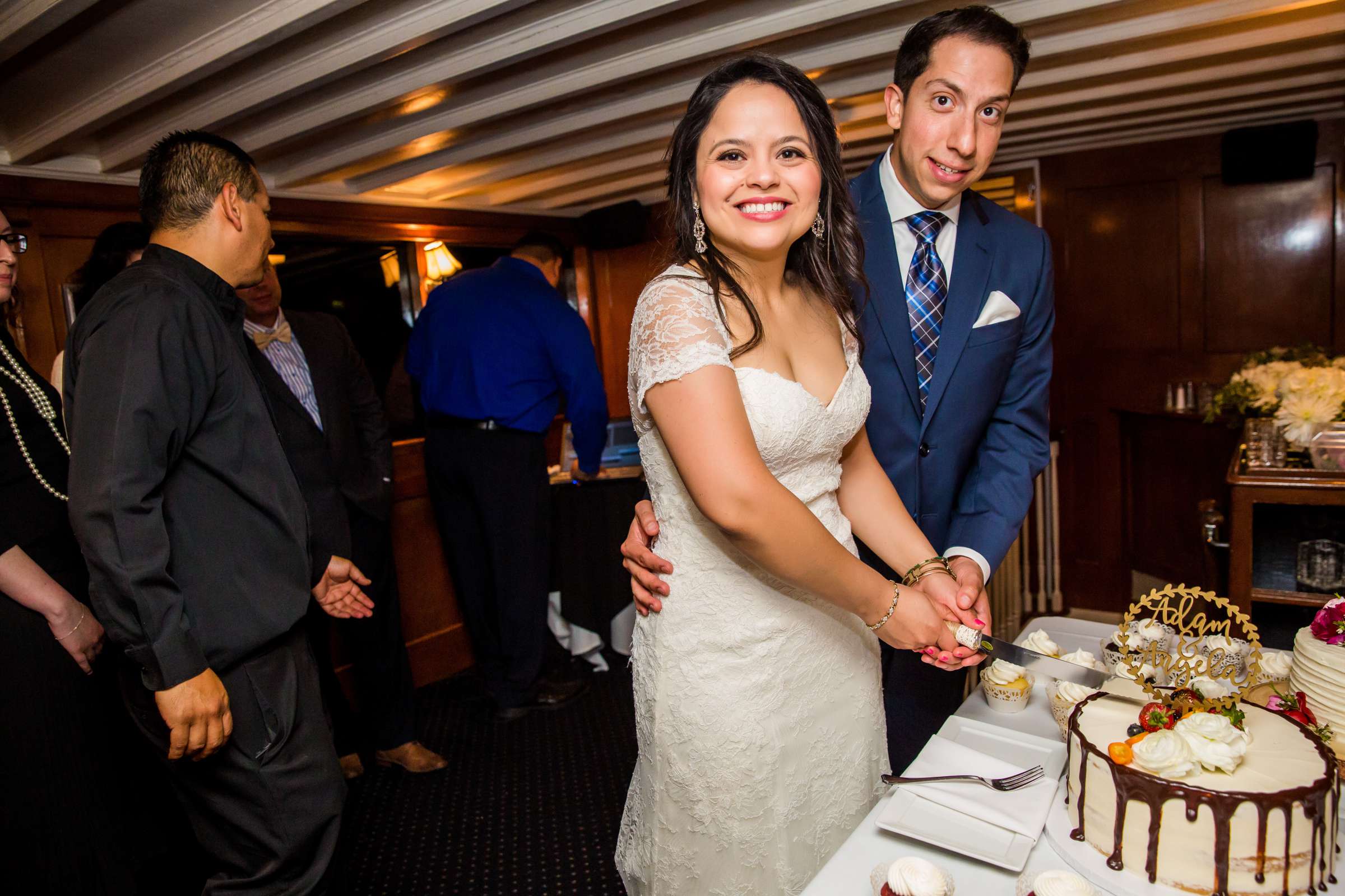 Hornblower cruise line Wedding, ANGELA and ADAM Wedding Photo #358692 by True Photography