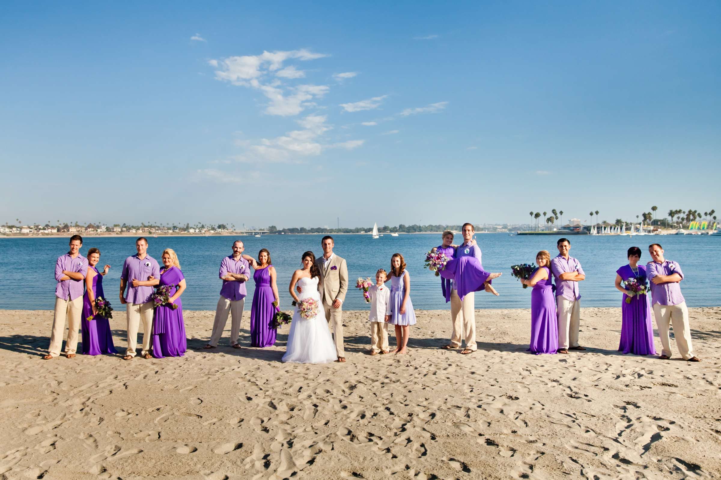 Catamaran Resort Wedding coordinated by Hannah Smith Events, Kara and Sean Wedding Photo #362931 by True Photography