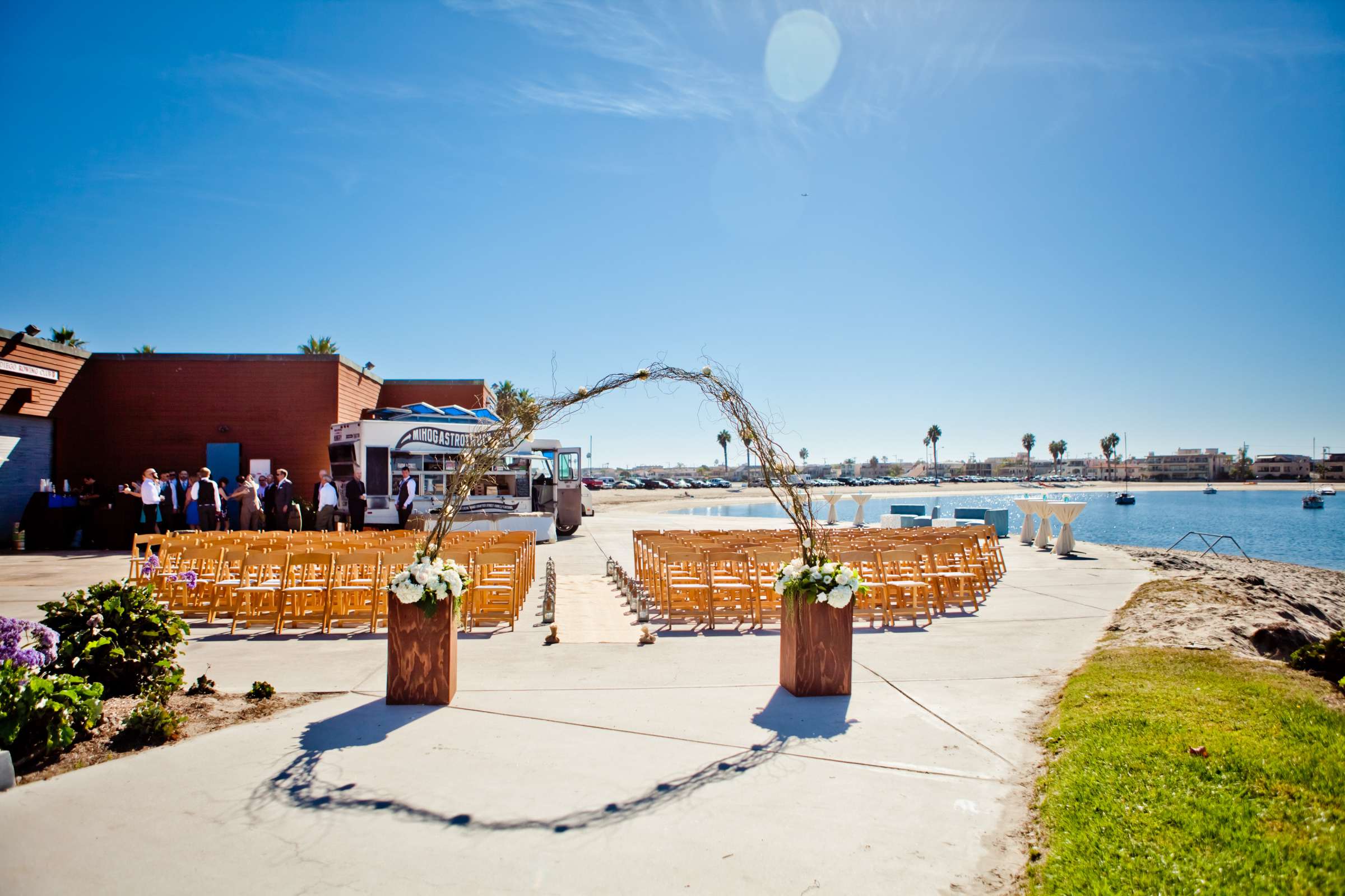 San Diego Rowing Club | The Garty Pavilion Wedding coordinated by Auriel O'Neill, Sara and Josh Wedding Photo #363272 by True Photography