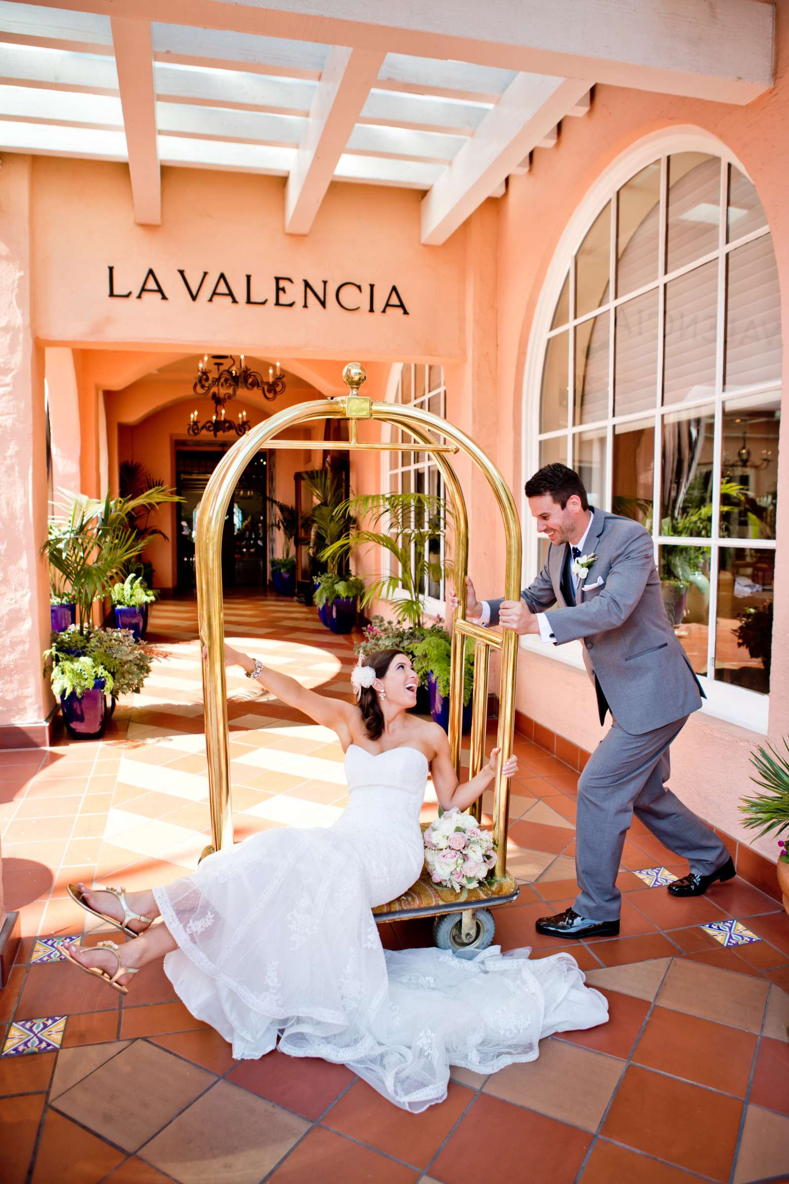 La Valencia Wedding coordinated by Monarch Weddings, Jenny and Britt Wedding Photo #364104 by True Photography