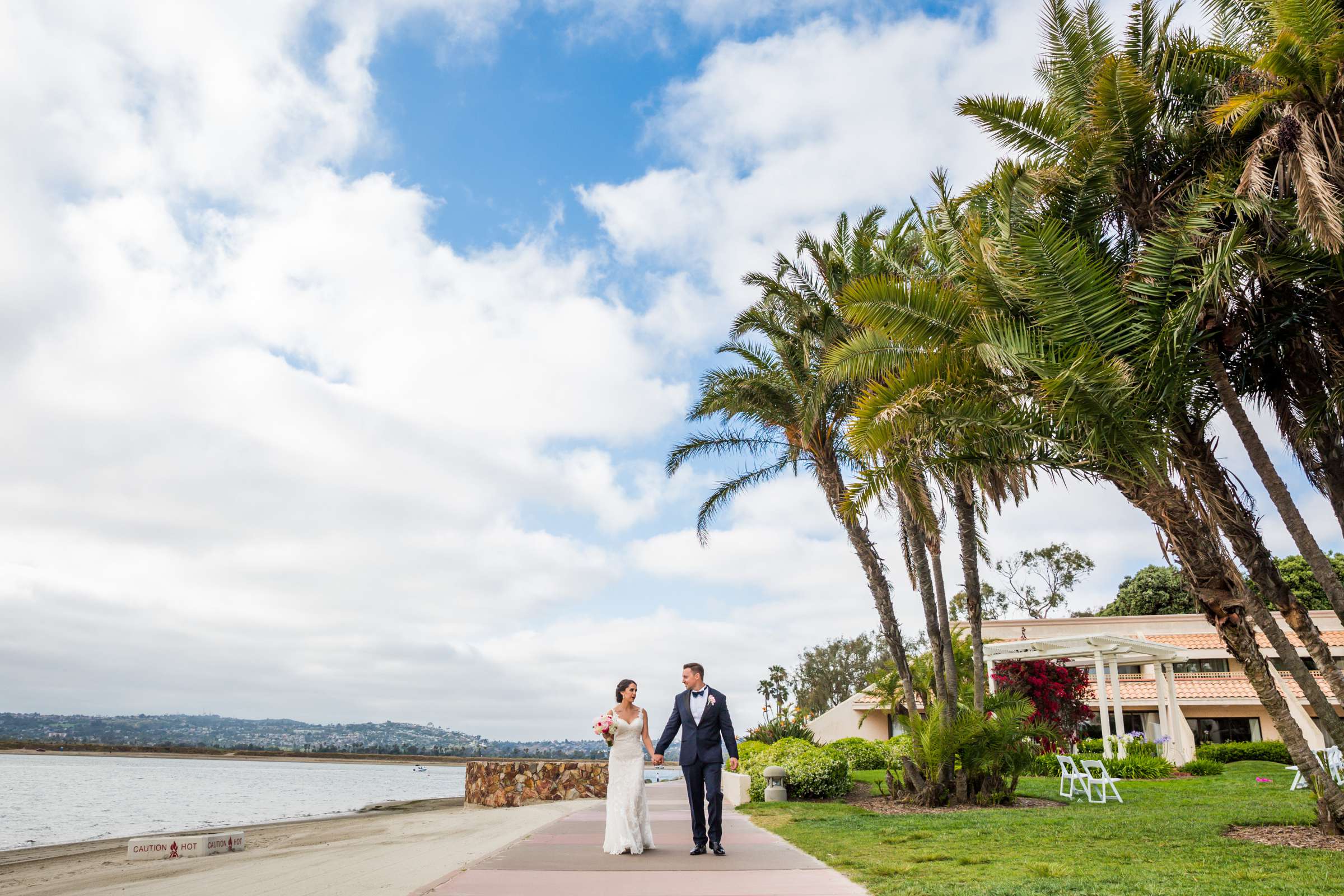 San Diego Mission Bay Resort Wedding coordinated by Elements of Style, Brittani and Christopher Wedding Photo #2 by True Photography