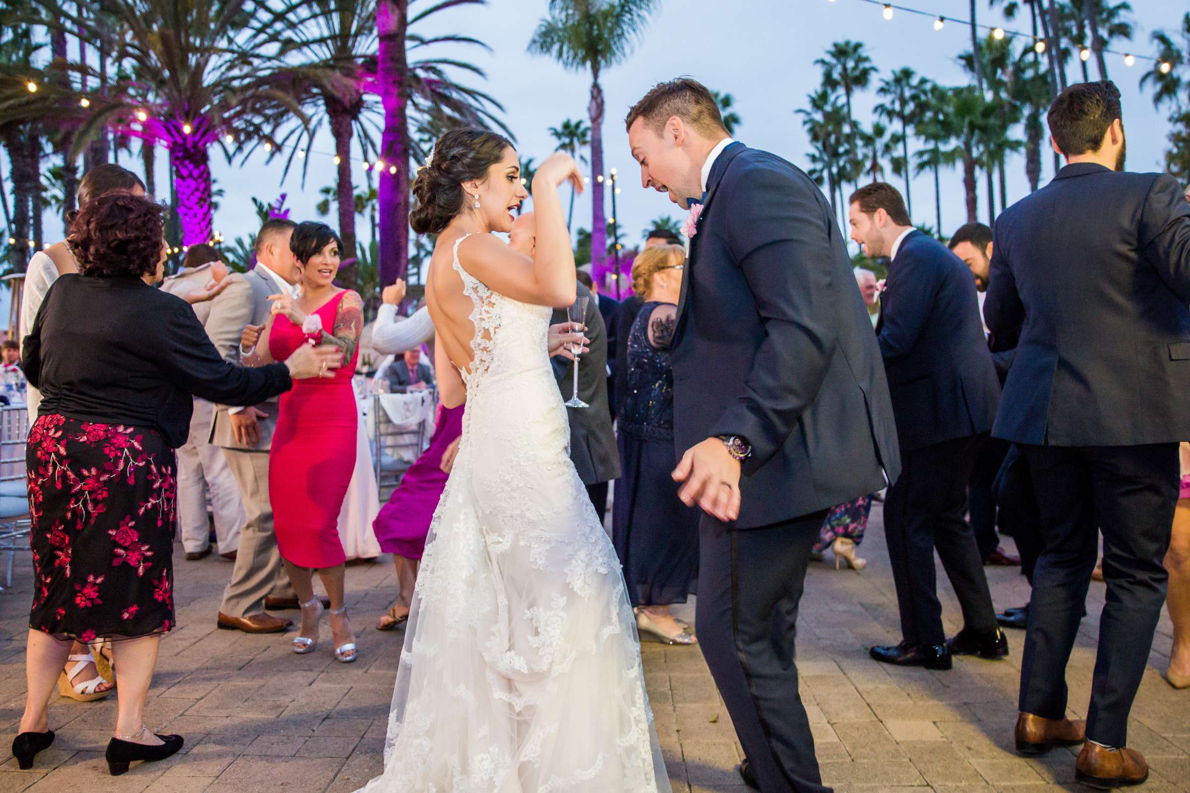 San Diego Mission Bay Resort Wedding coordinated by Elements of Style, Brittani and Christopher Wedding Photo #142 by True Photography
