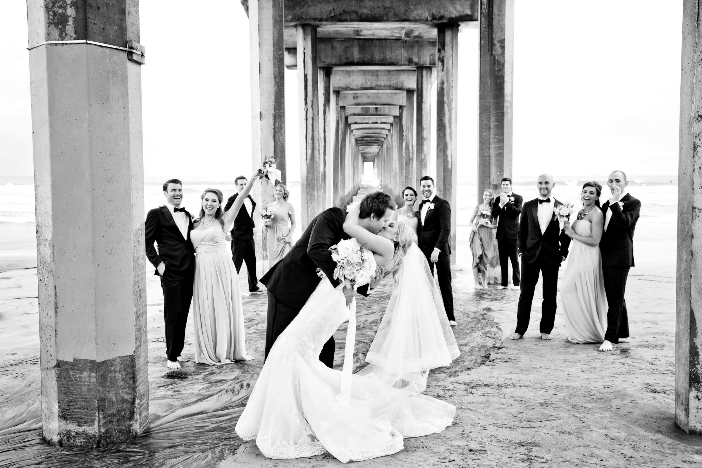 Scripps Seaside Forum Wedding coordinated by First Comes Love Weddings & Events, Julie and David Wedding Photo #368084 by True Photography