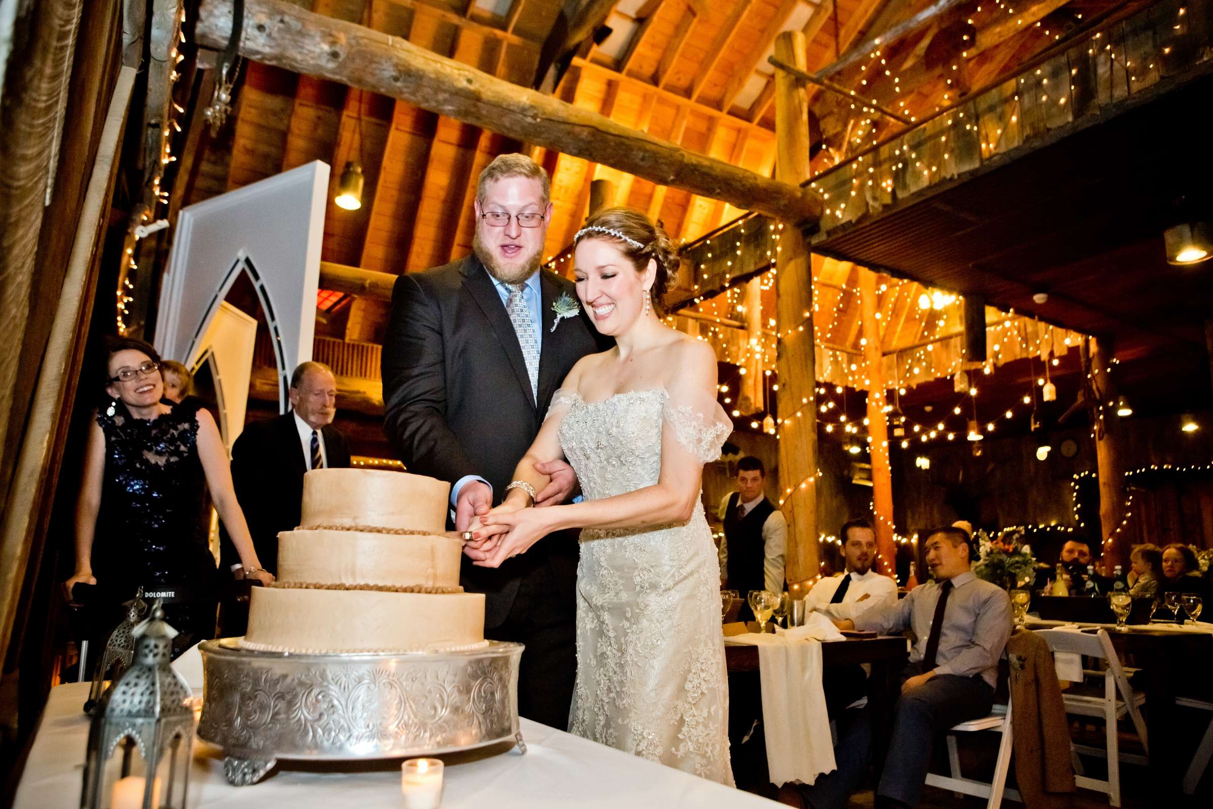 The Barn at Evergreen Memorial Park Wedding, Melanie and Taylor Jay Wedding Photo #371857 by True Photography