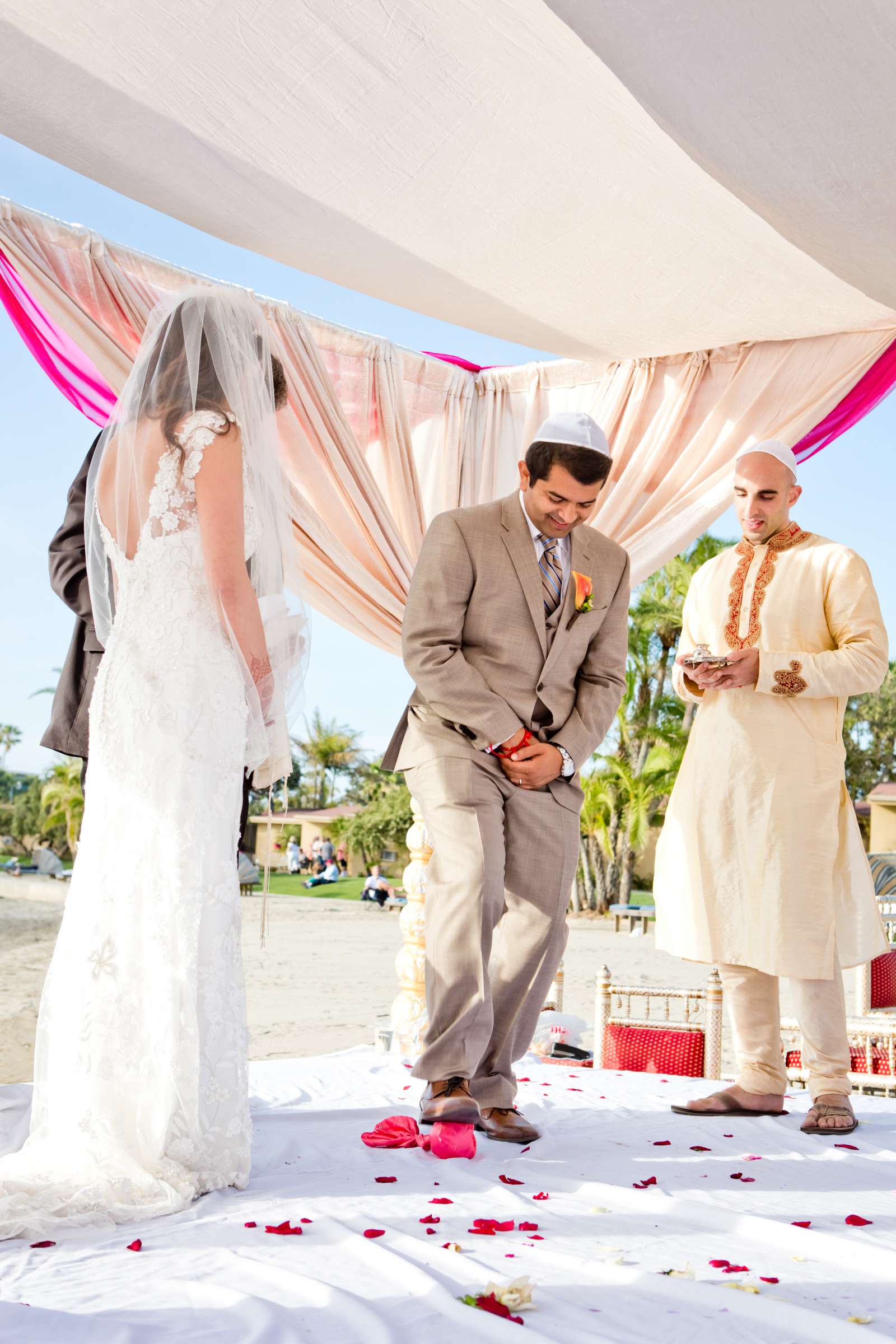 Bahia Hotel Wedding coordinated by Utsav Events, Rachel and Kalpit Wedding Photo #371915 by True Photography