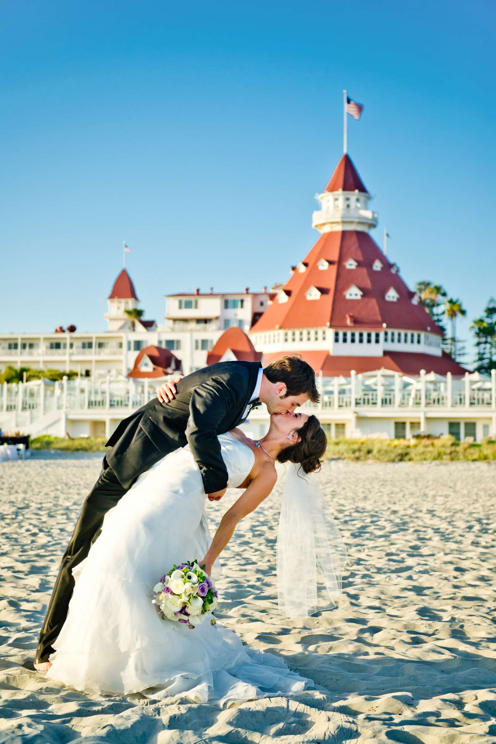 Hotel Del Coronado Wedding coordinated by Creative Affairs Inc, Kelly and Justice Wedding Photo #373709 by True Photography