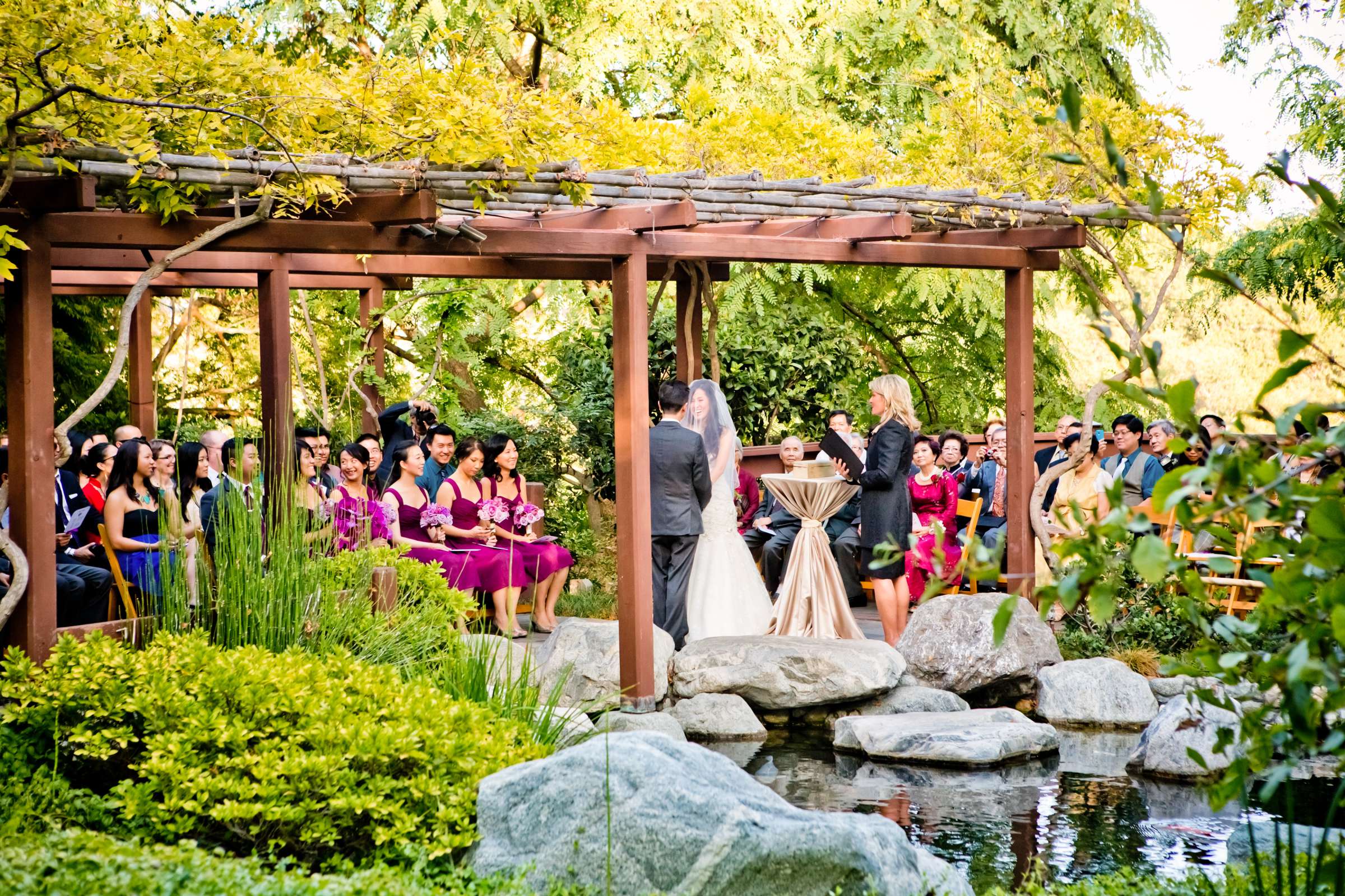 Japanese Friendship Garden Wedding coordinated by InStyle Event Planning, Linda and Hugh Wedding Photo #377206 by True Photography