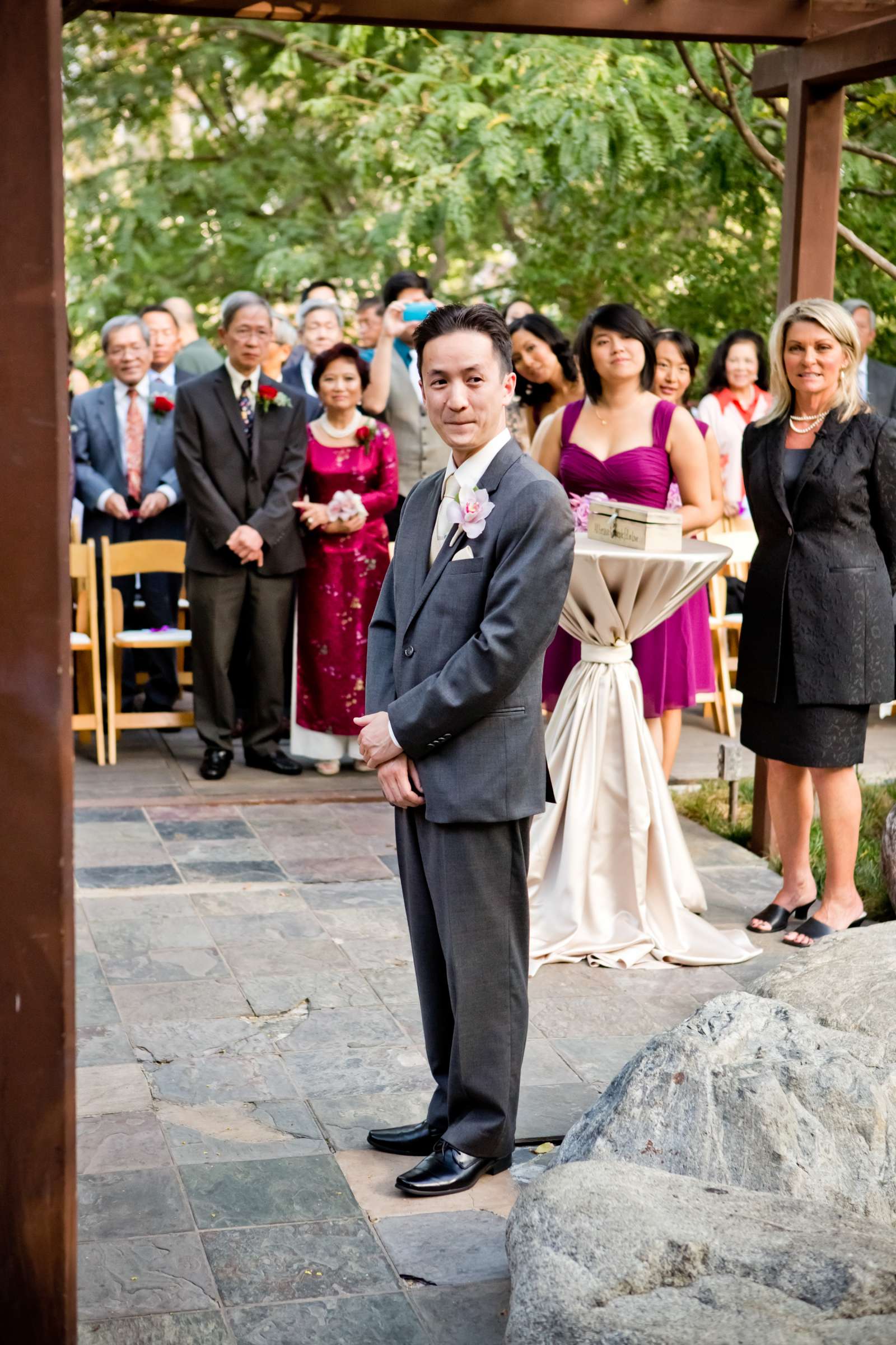 Japanese Friendship Garden Wedding coordinated by InStyle Event Planning, Linda and Hugh Wedding Photo #377224 by True Photography