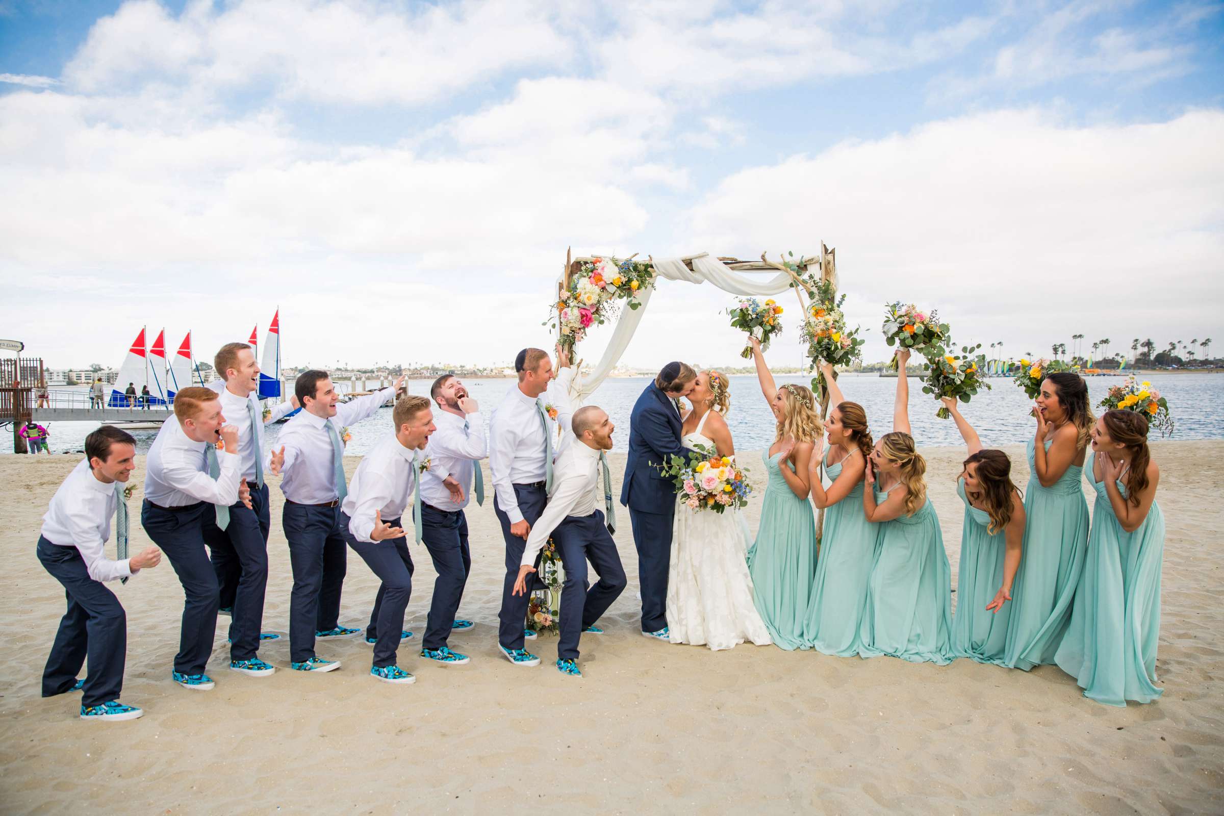 Catamaran Resort Wedding coordinated by Lavish Weddings, Brittany and David Wedding Photo #91 by True Photography