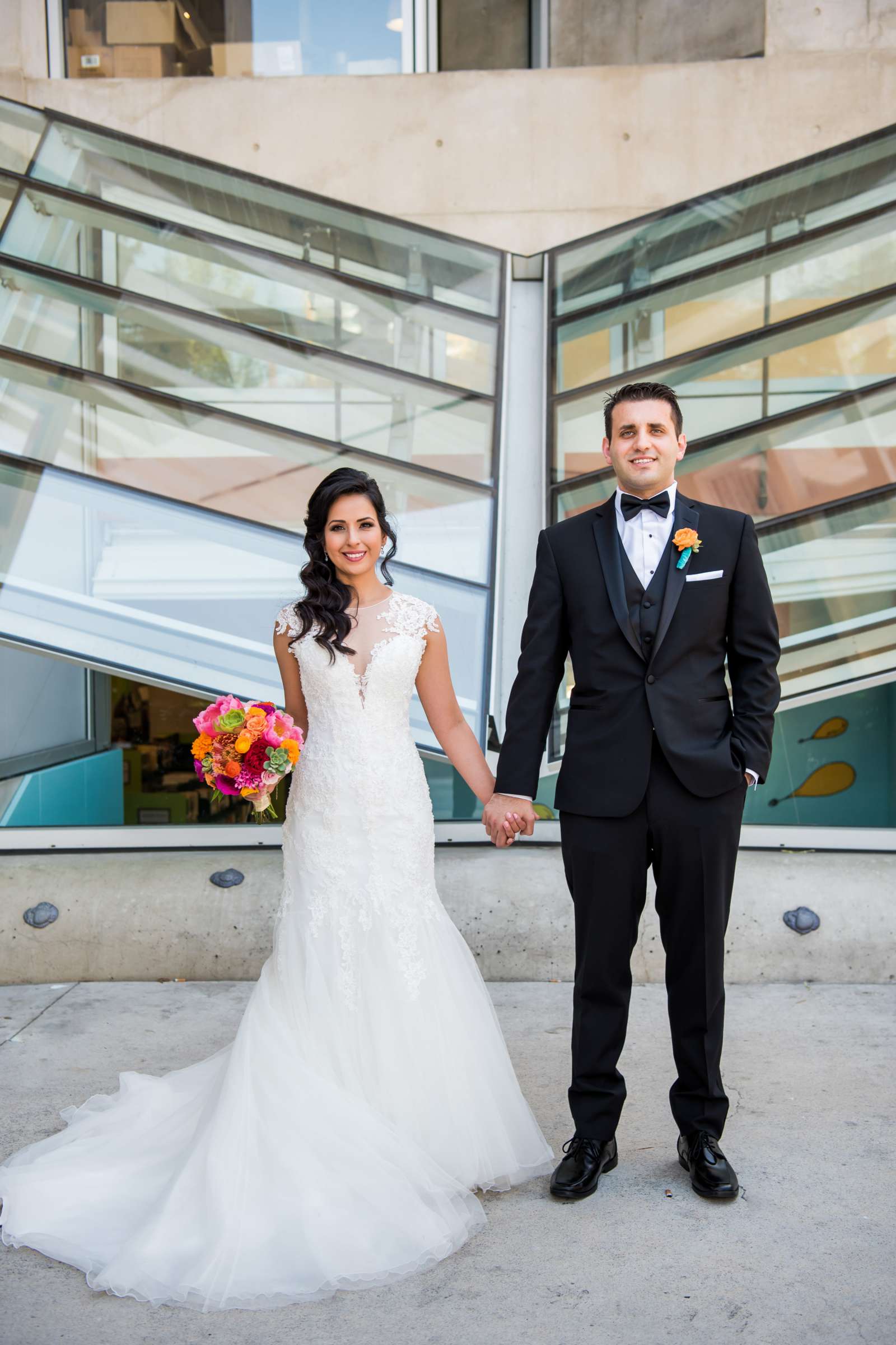 San Diego Central Library Wedding, Stephanie and Omar Wedding Photo #53 by True Photography